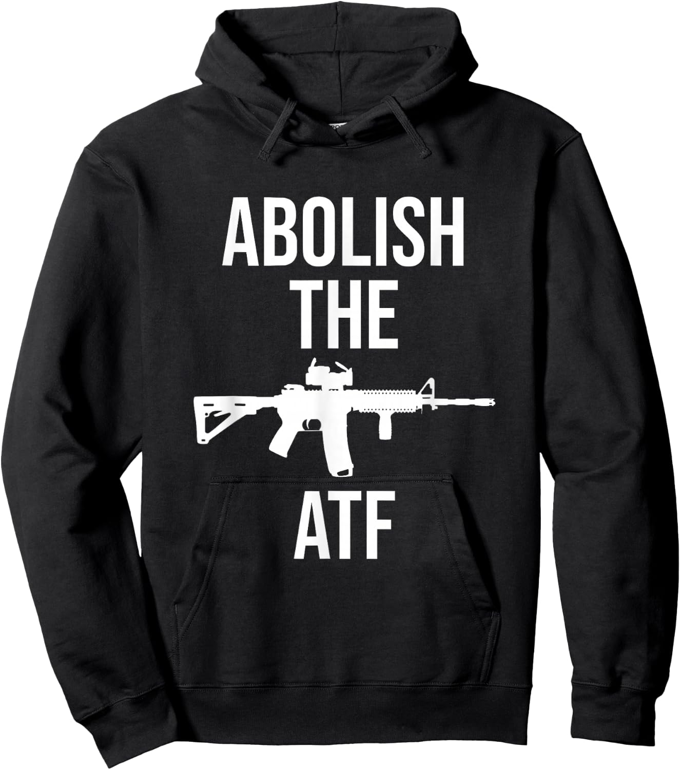 2nd Amendment Abolish The ATF Pro Gun Hoodie - Hoodie | Black