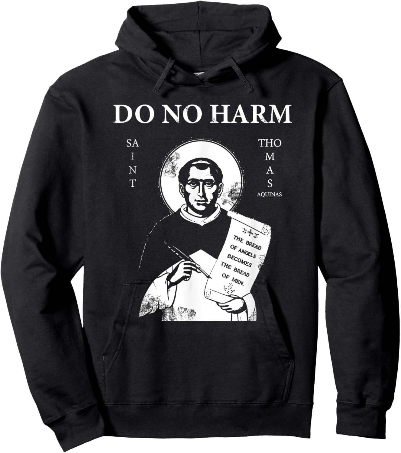 Libertas St. Thomas Aquinas ""Do No Harm"" , Small, Black Hoodie - Hoodie | Black