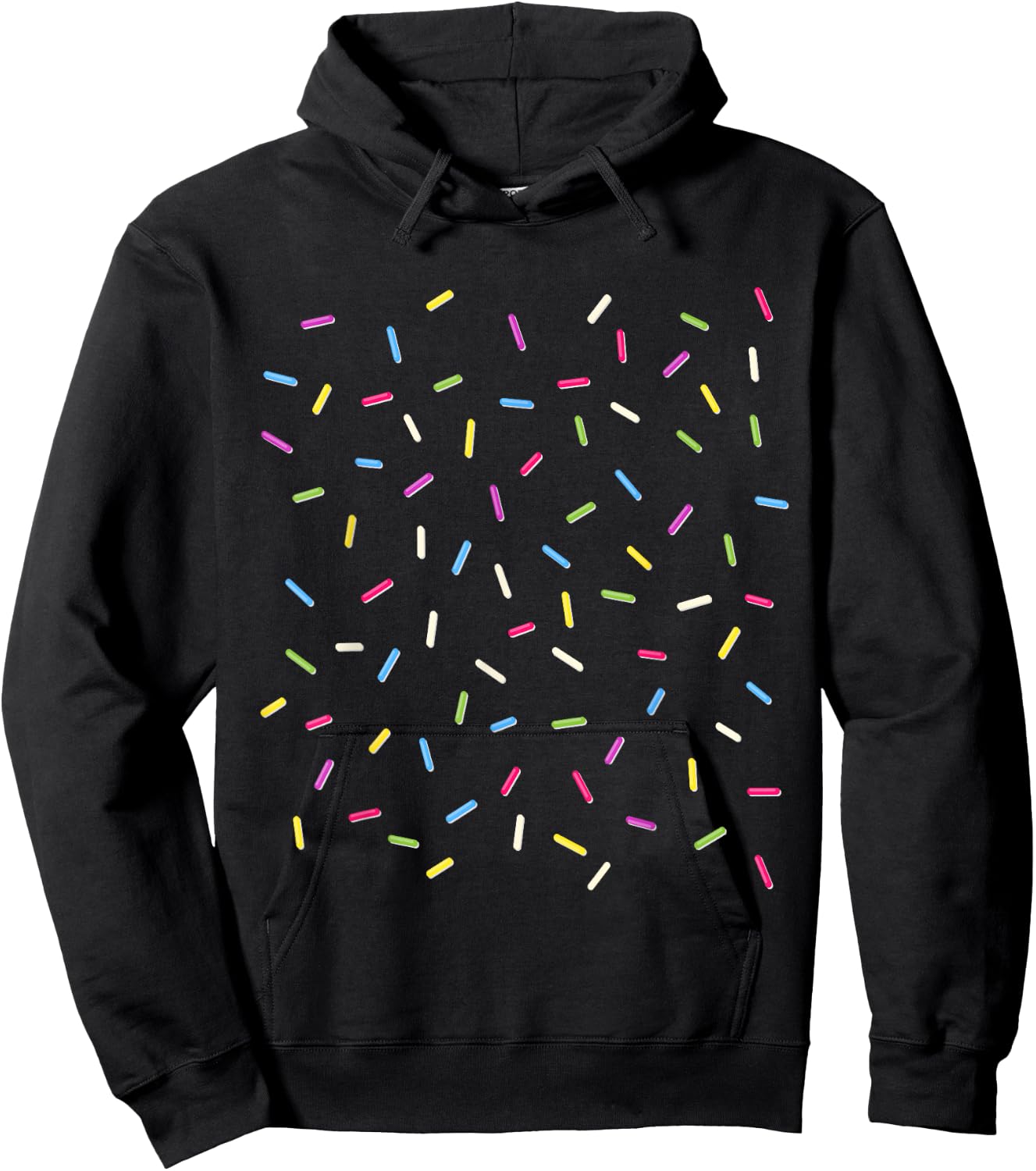 Ice cream Sprinkles Halloween Costume Easy Hoodie - Hoodie | Black
