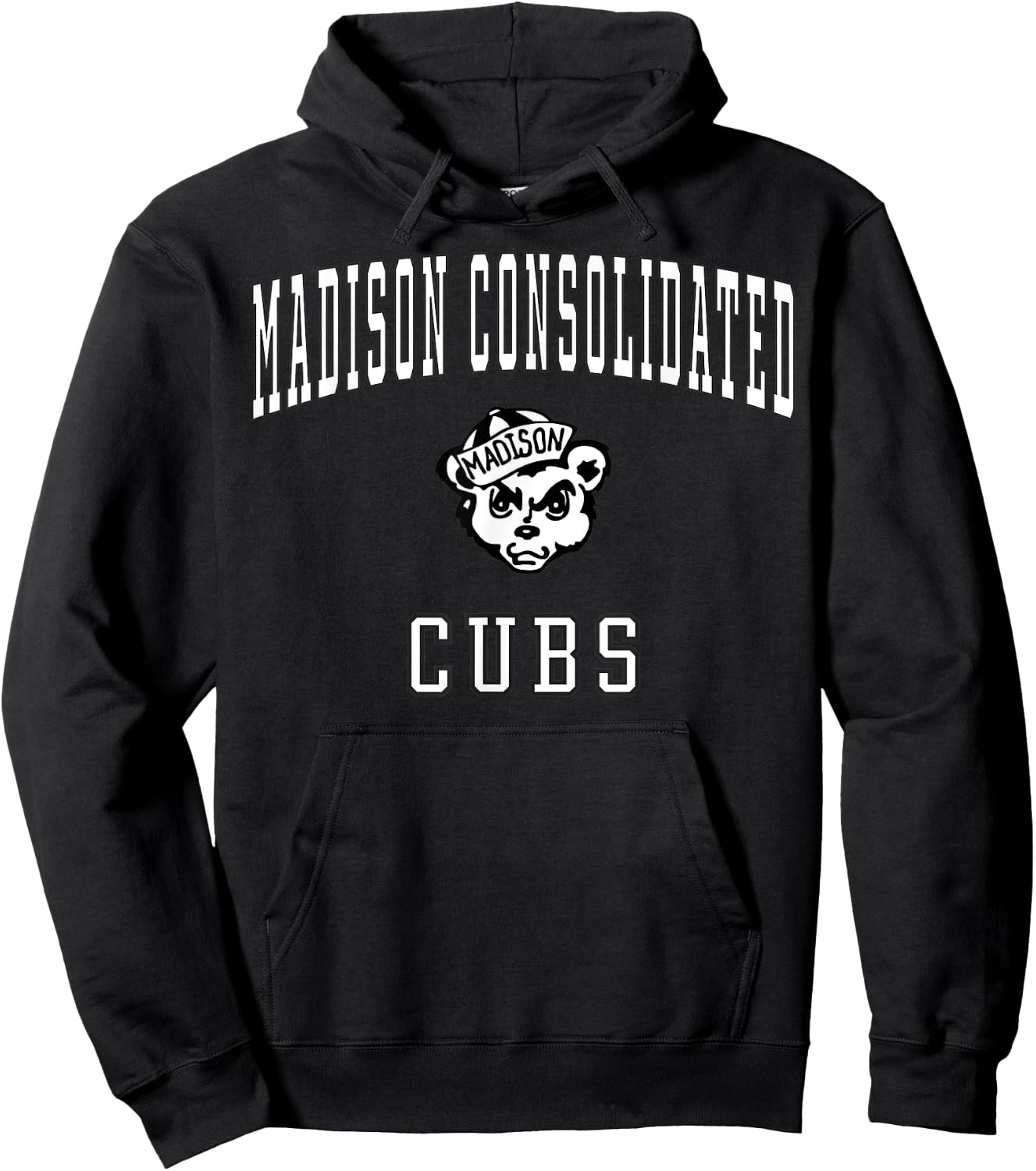 Madison Consolidated High School Cubs C1 Hoodie - Hoodie | Black