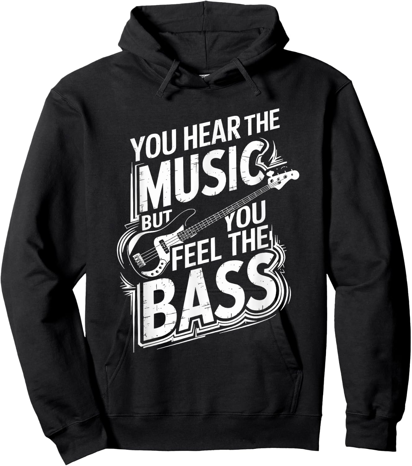 Bass Guitar Musician for Bass Player Bassist Hoodie - Hoodie | Black