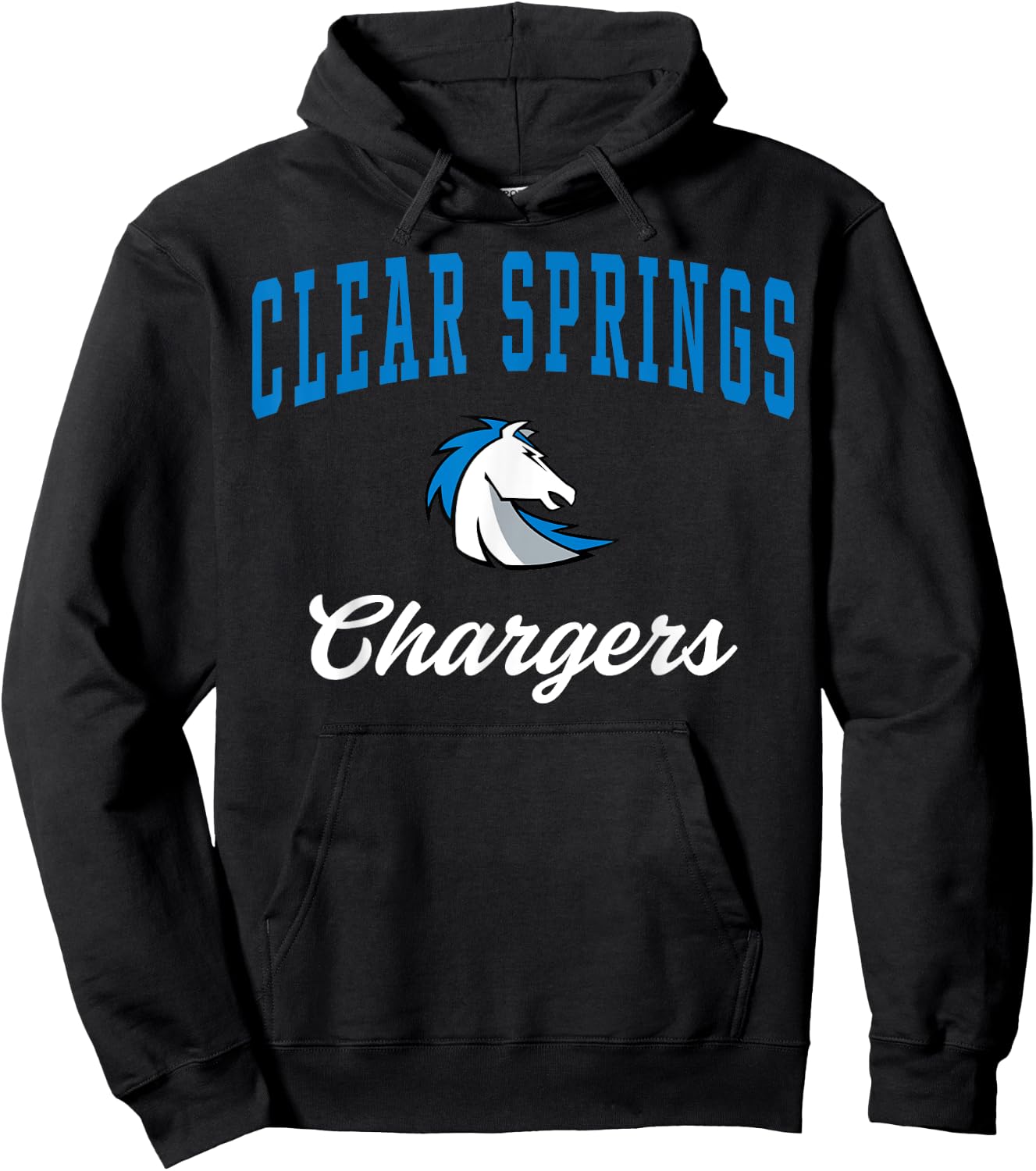 Clear Springs High School Chargers C3 Hoodie - Hoodie | Black