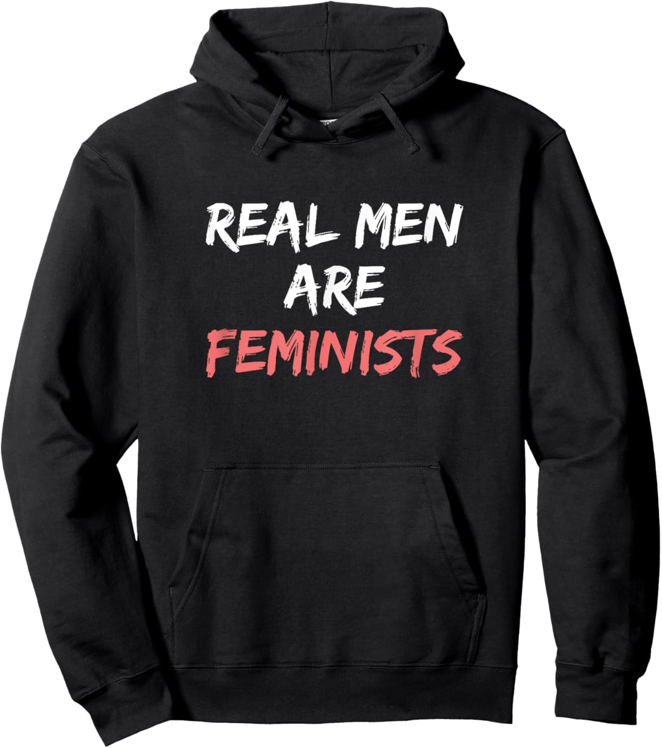 Cool Real Men Are Feminists Hoodie - Hoodie | Black