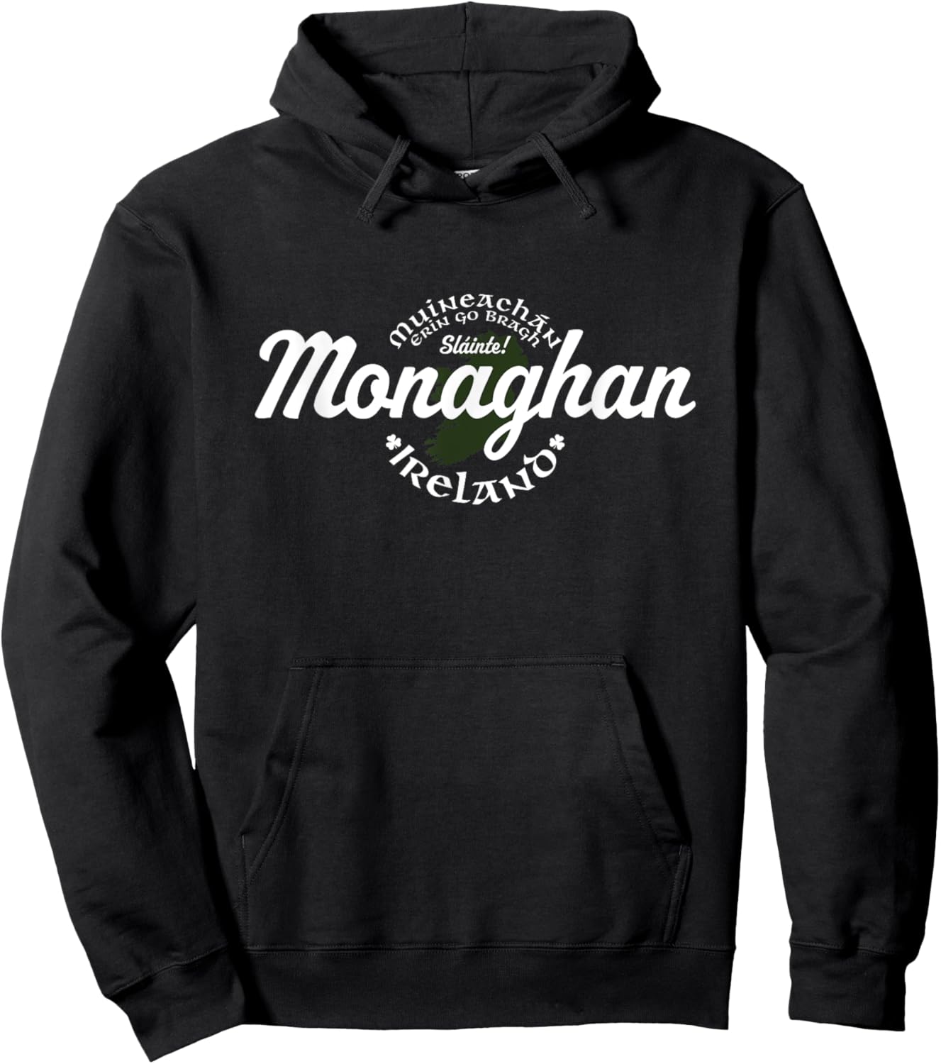 Monaghan Ireland Hoodie - Hoodie | Black
