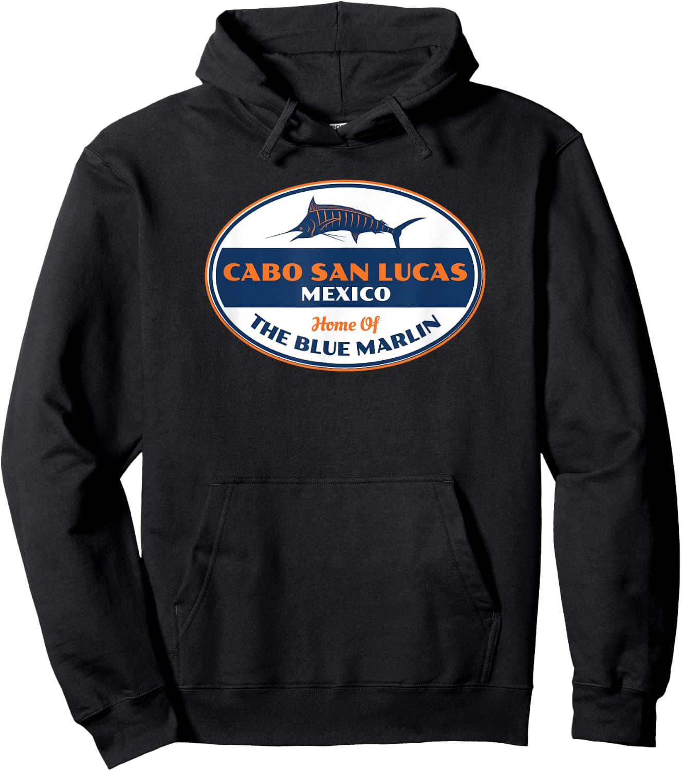 Cabo San Lucas Mexico Fishing Hoodie - Hoodie | Black