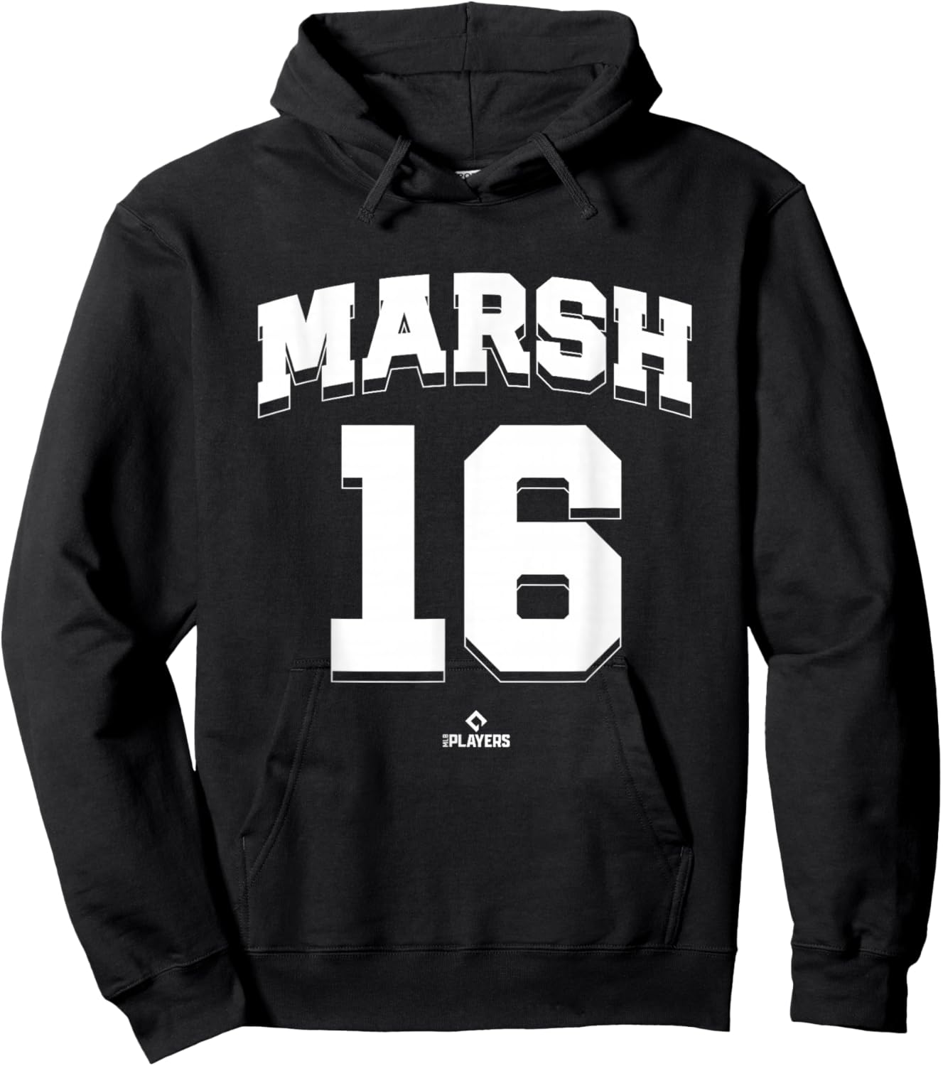 Brandon Marsh 16 Philadelphia MLBPA Hoodie - Hoodie | Black