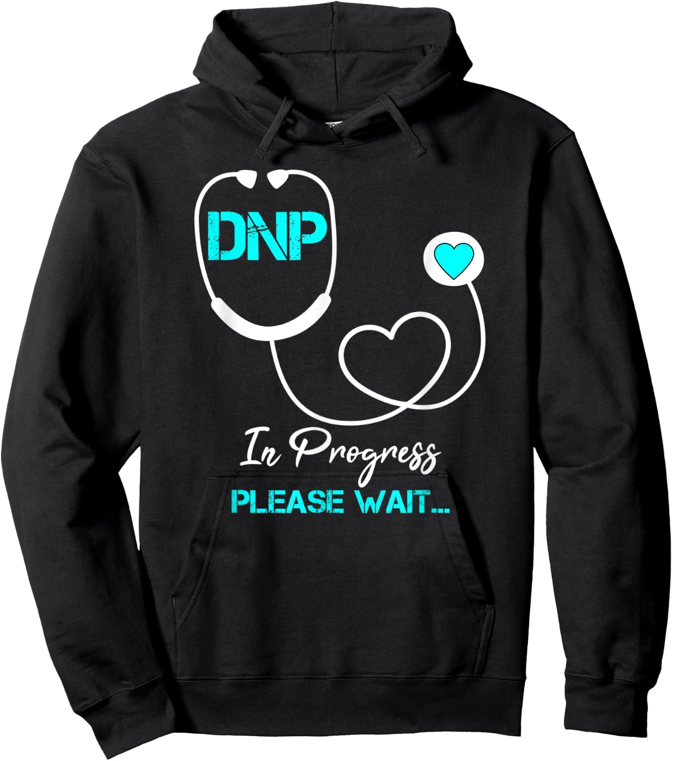 DNP Doctor of Nursing Practice Nursing Graduation 2021 Funny Hoodie - Hoodie | Black