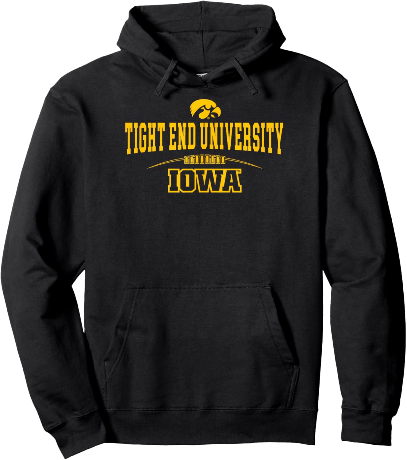 Iowa Football: Tight End University - Officially Licensed Hoodie - Hoodie | Black