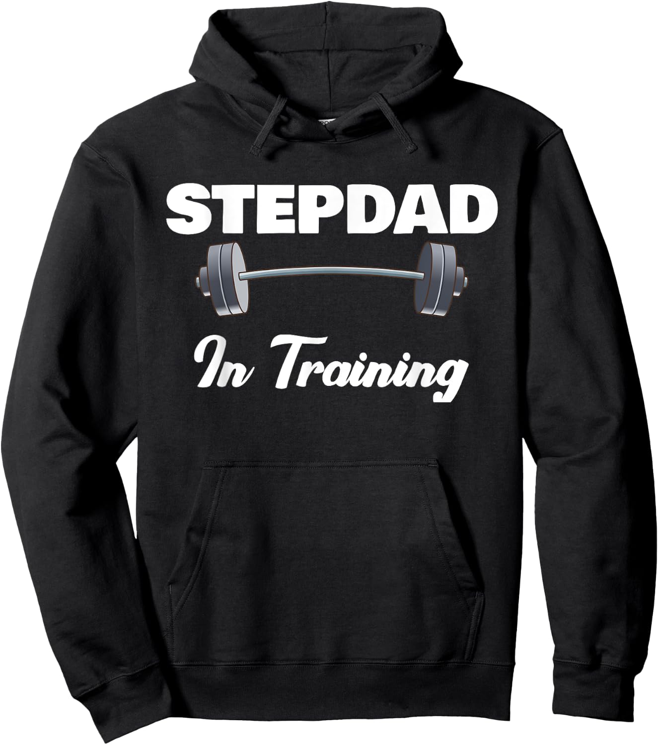 Step-Dad Fathers Day Gift 1st Time - Stepdad In Training Hoodie - Hoodie | Black