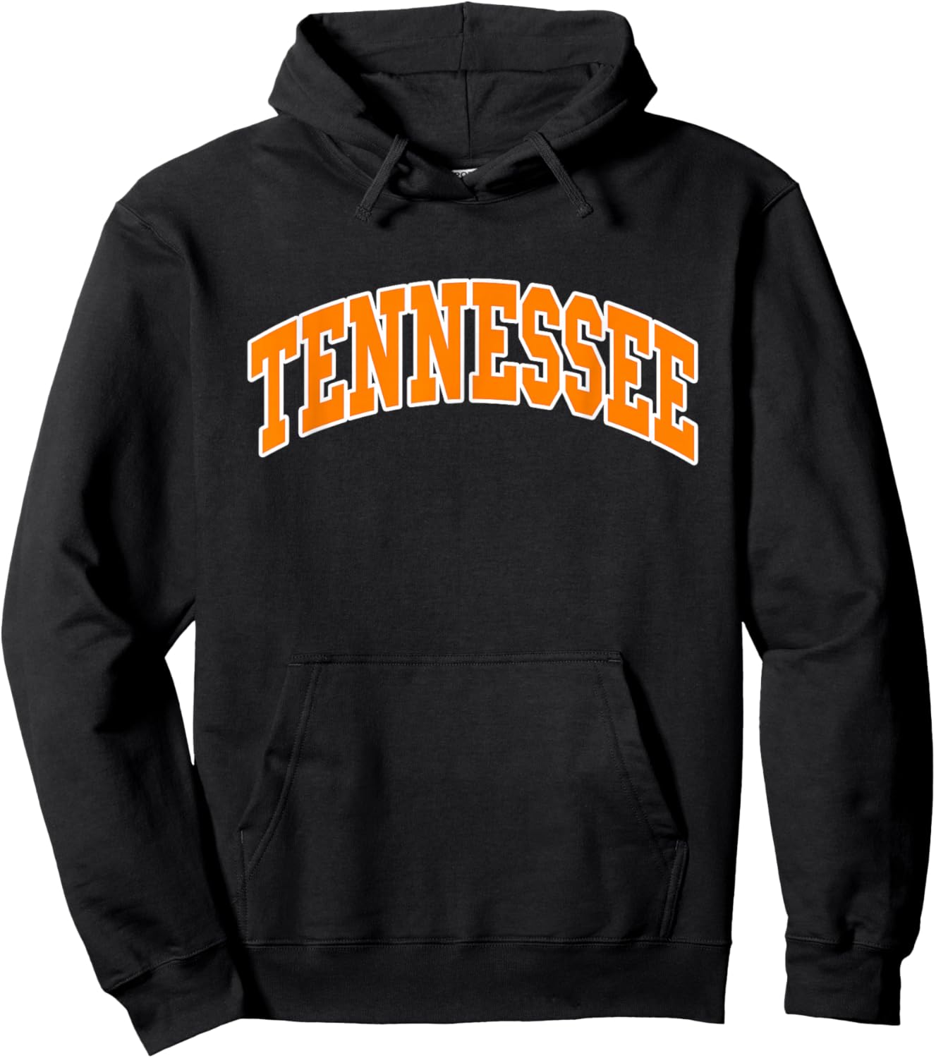 Graphic Crew Inc. TENNESSEE - Throwback Design - Classic , Small, Black Hoodie - Hoodie | Black
