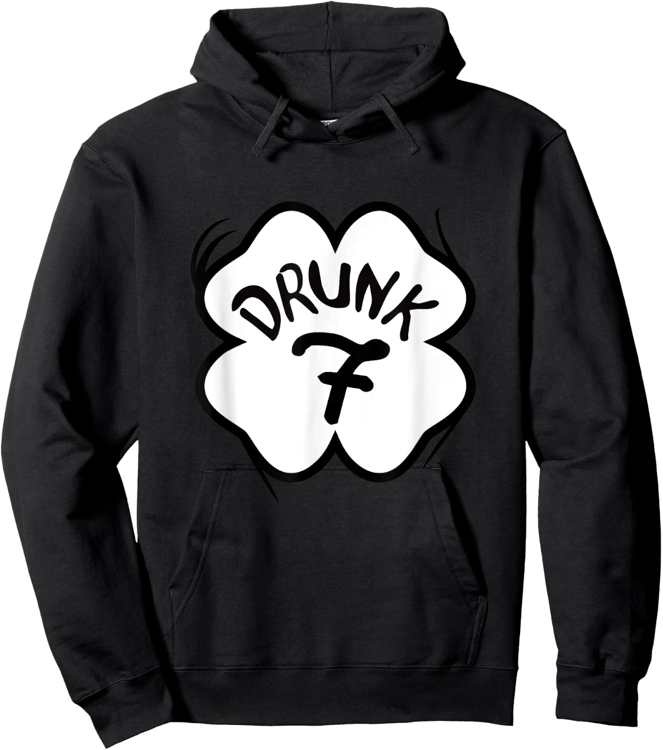 Drunk 7 Shamrock St Pattys Day Bar Crawl Group Matching Hoodie - Hoodie | Black
