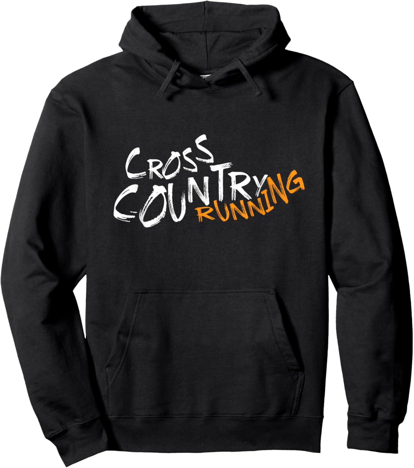 Cross Country Running Shoes XC Runner Jogging Marathon Hoodie - Hoodie | Black