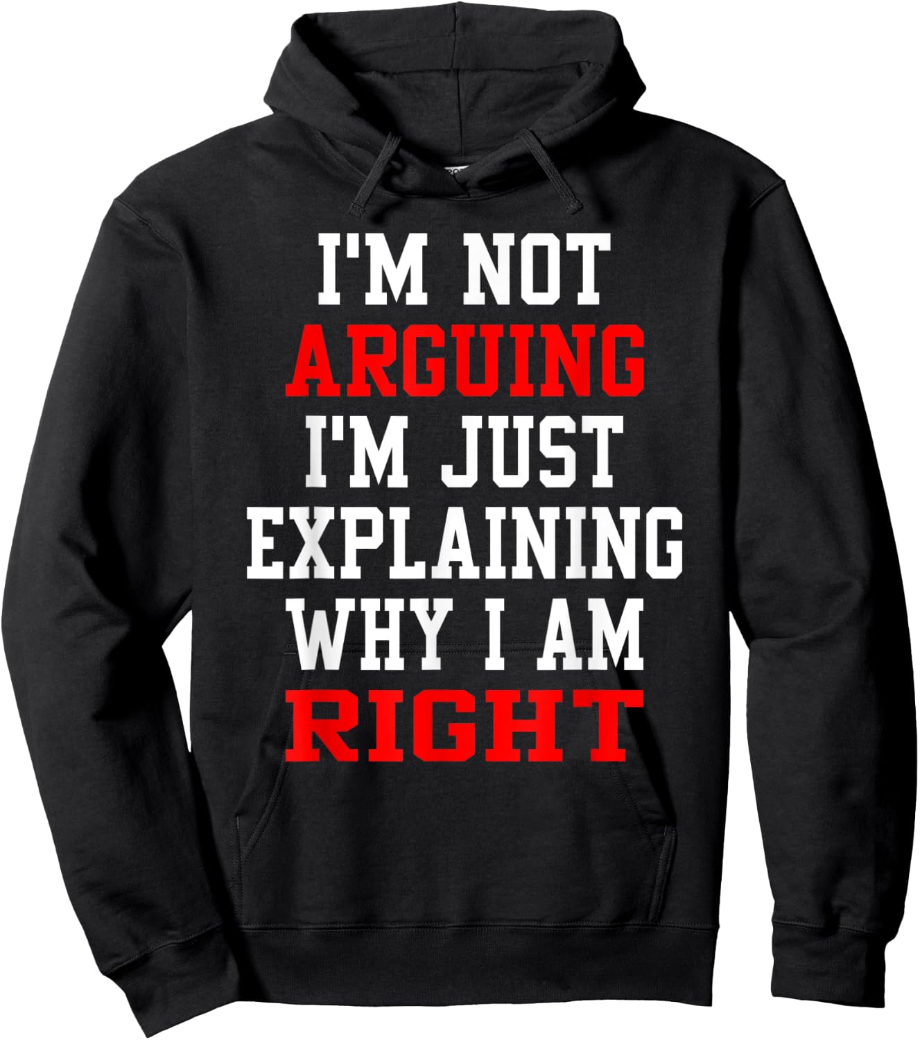 I Am Not Arguing I Am Explaining Why I'm Right Engineers Men Hoodie - Hoodie | Black