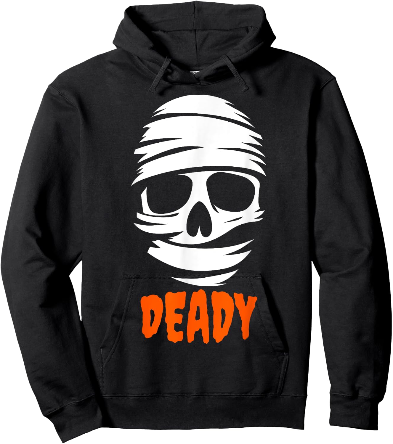 Deady Mummy Couples Halloween Costume For Dad Father Hoodie - Hoodie | Black