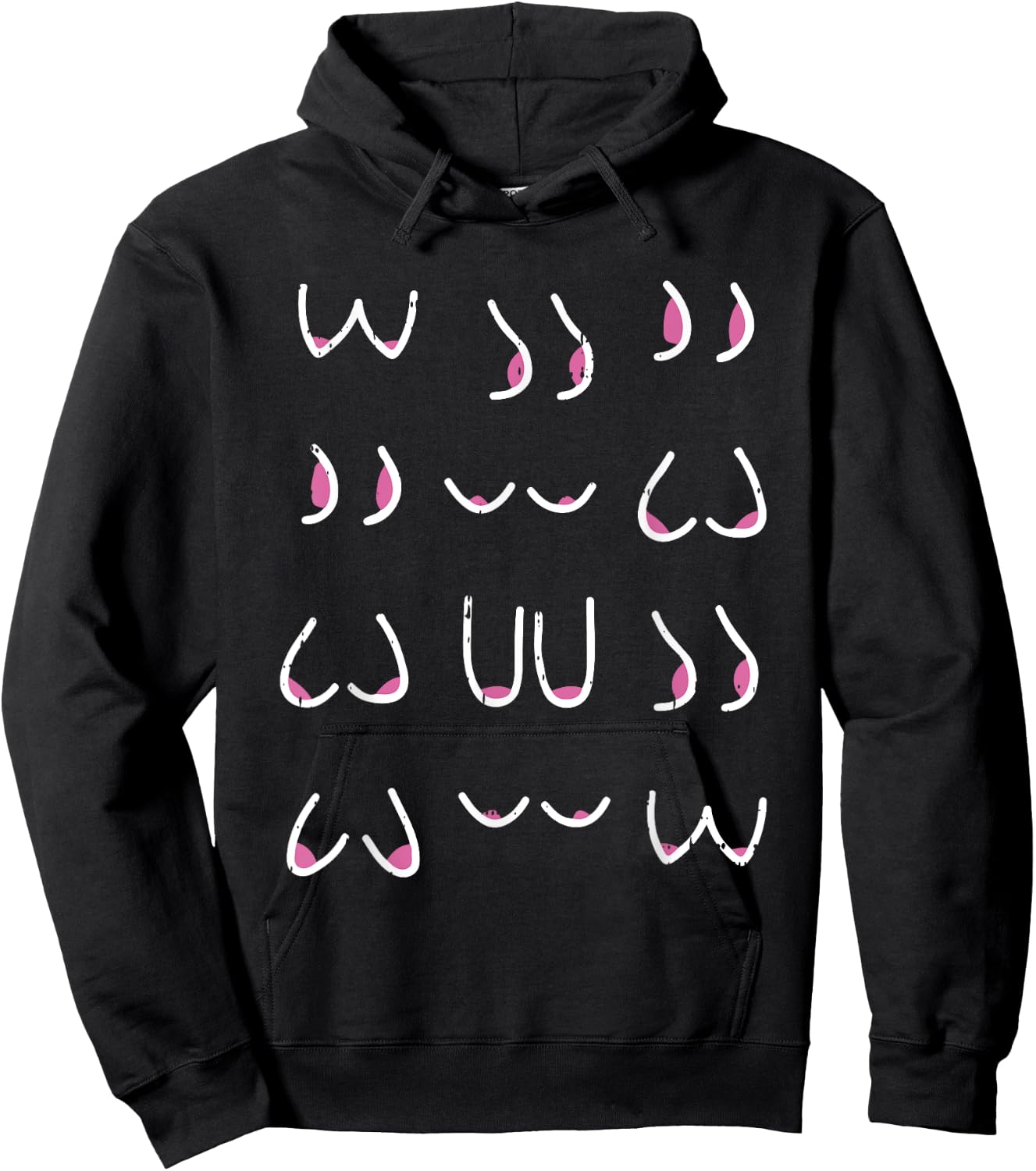 Breast Cancer Boob Types Feminist Cool Awareness Gifts Hoodie - Hoodie | Black