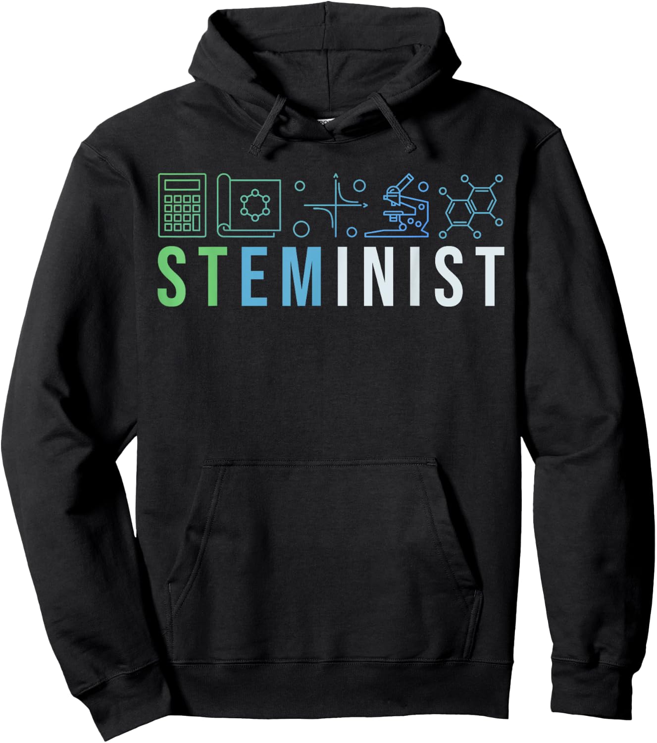 Steminist Shirt Science Technology Coding STEM Engineering Hoodie - Hoodie | Black