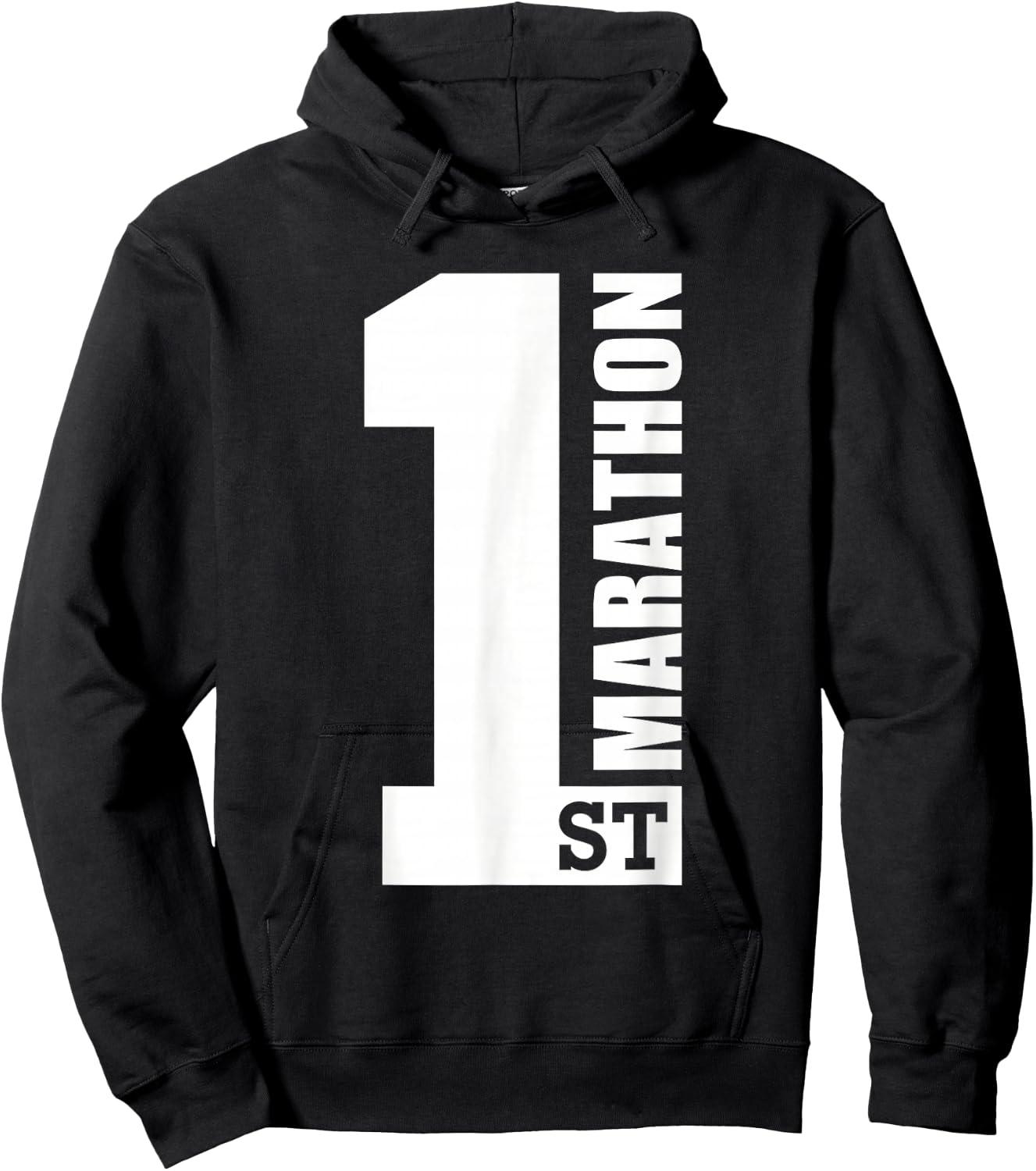 1st Marathon Hoodie - Hoodie | Black