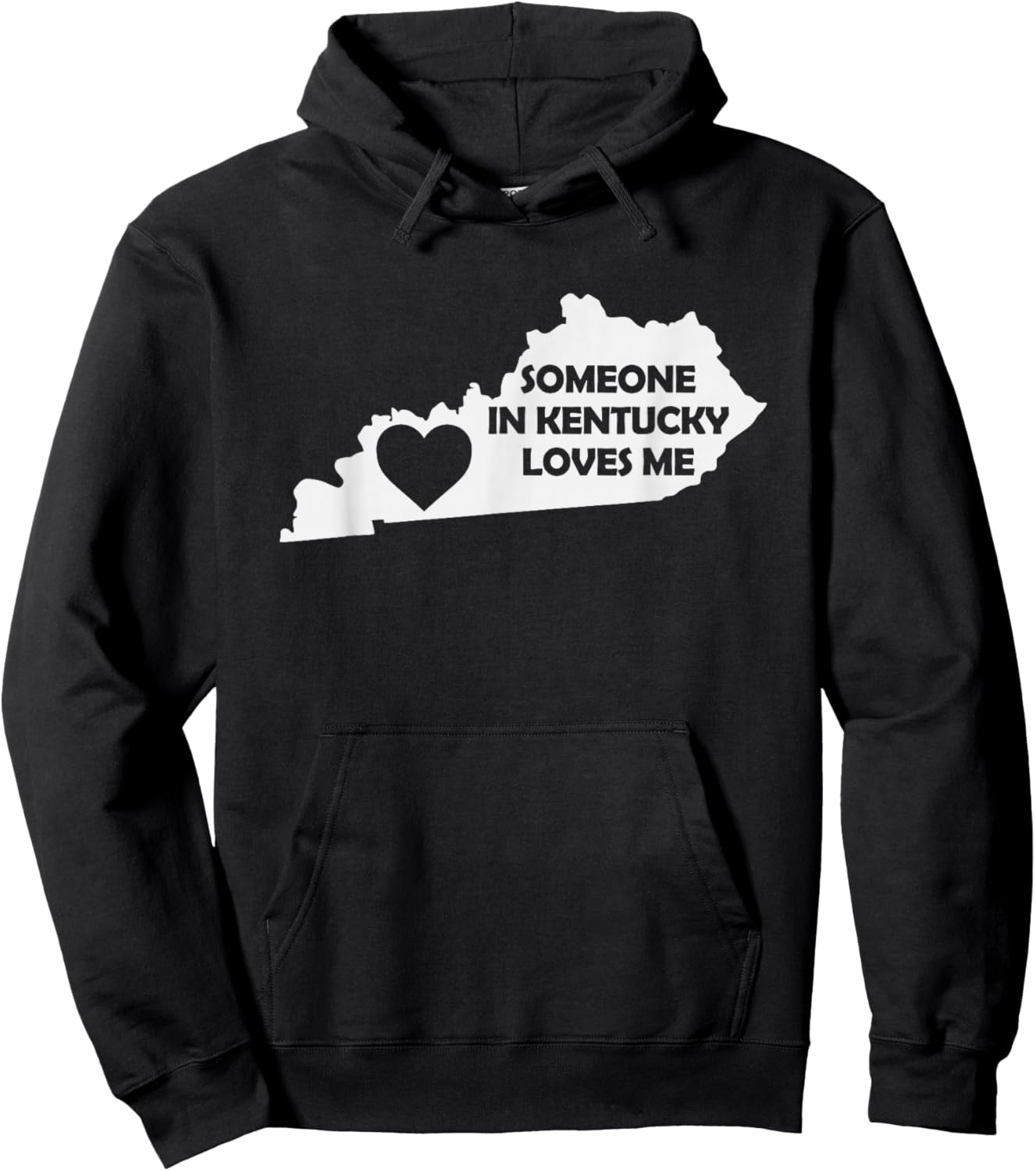 Someone In Kentucky Loves Me Family for Adults Kids Boy Girl Hoodie - Hoodie | Black