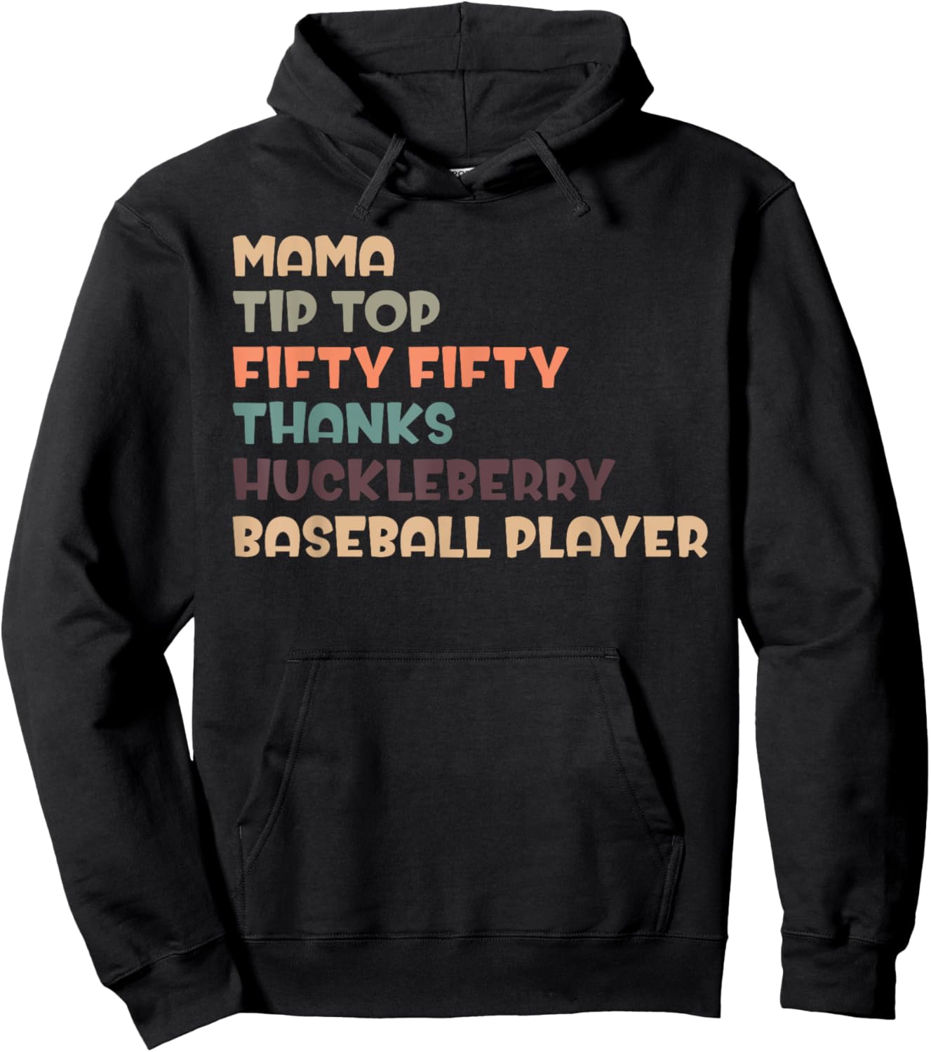 Mama Tip Top Fifty Thanks Huckleberry Neuro Nurse Stroke Hoodie - Hoodie | Black