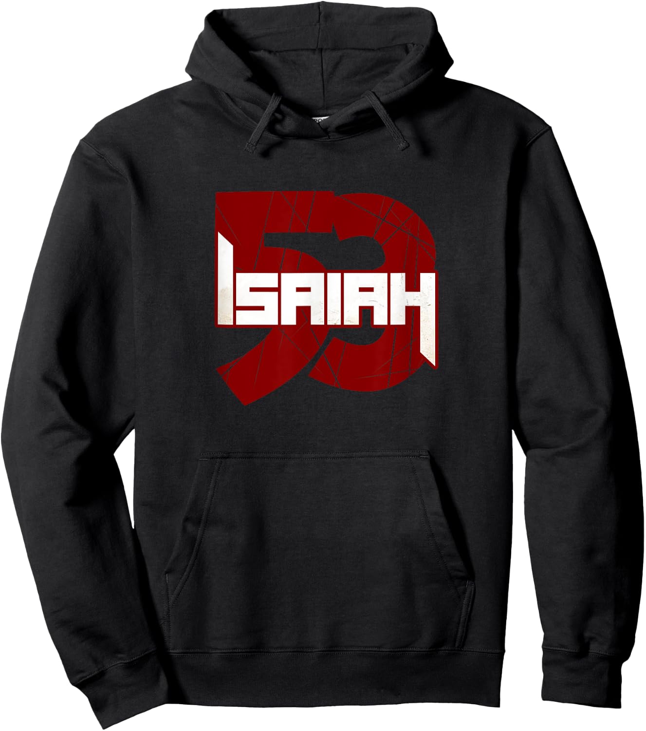 Christian Isaiah Commentary Bible Verse Jesus Isaiah 53 Men Hoodie - Hoodie | Black