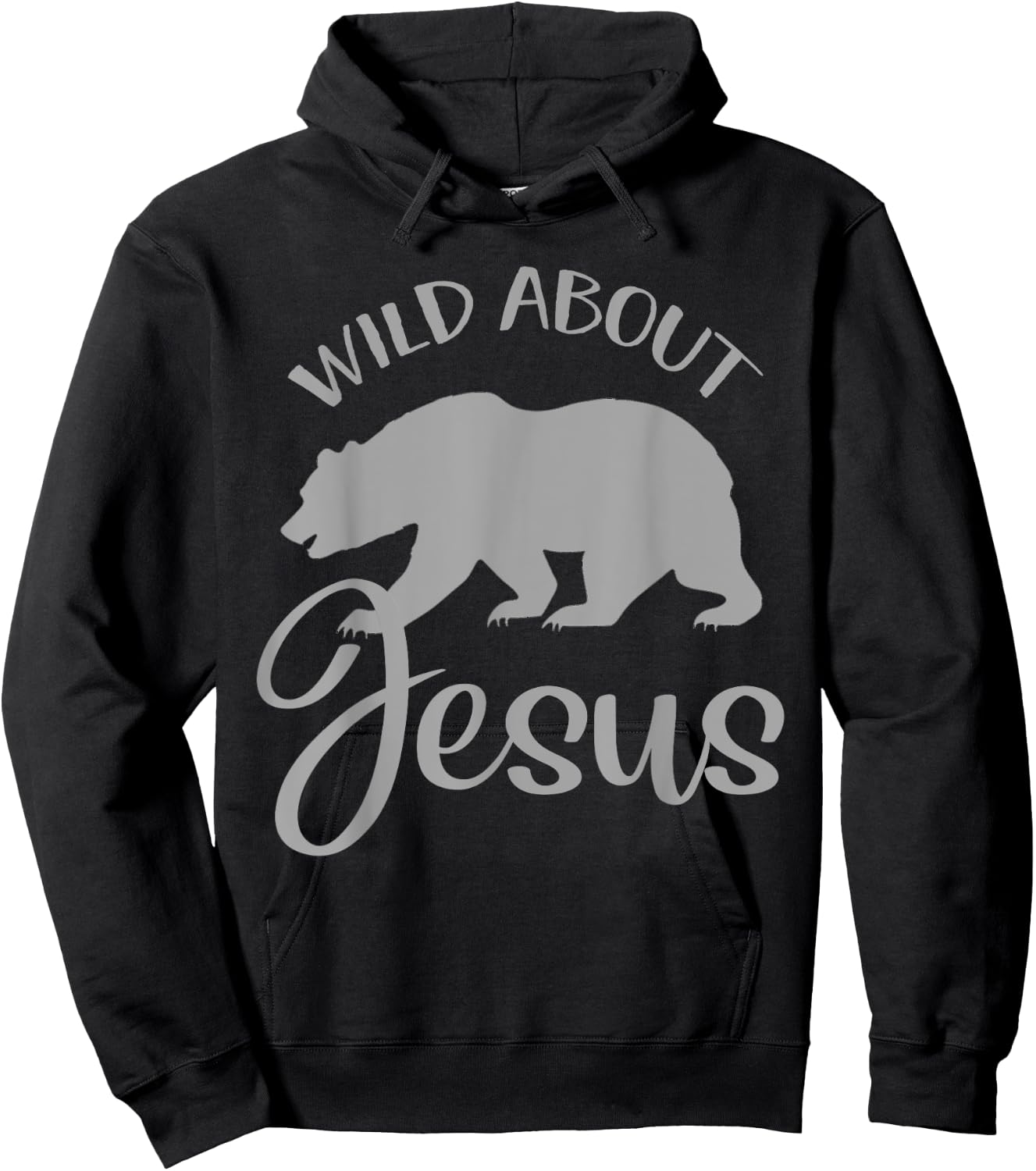 Wild About Jesus Shirt VBS Christian Religious Gift Bear Hoodie - Hoodie | Black