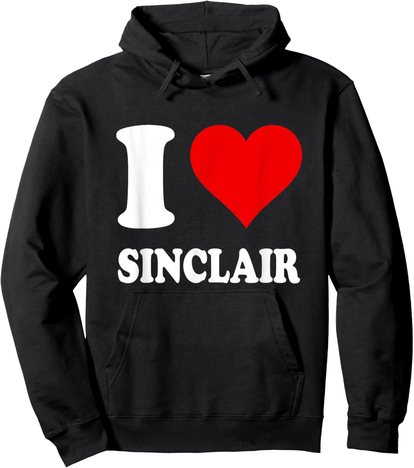 I Love Sinclair Hoodie - Hoodie | Black