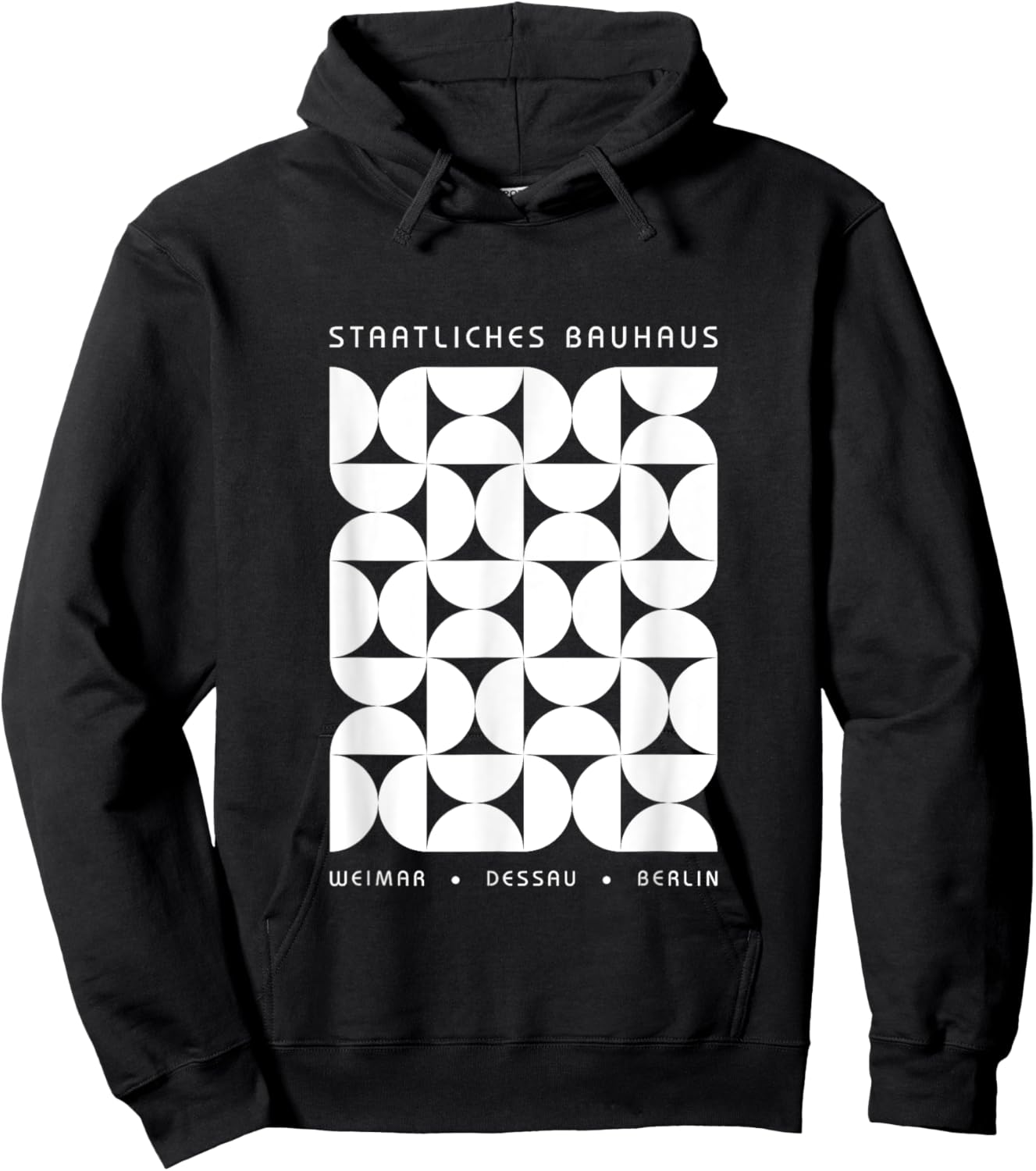 100 years of BAUHAUS Design School - Bauhaus Poster 1923 Hoodie - Hoodie | Black