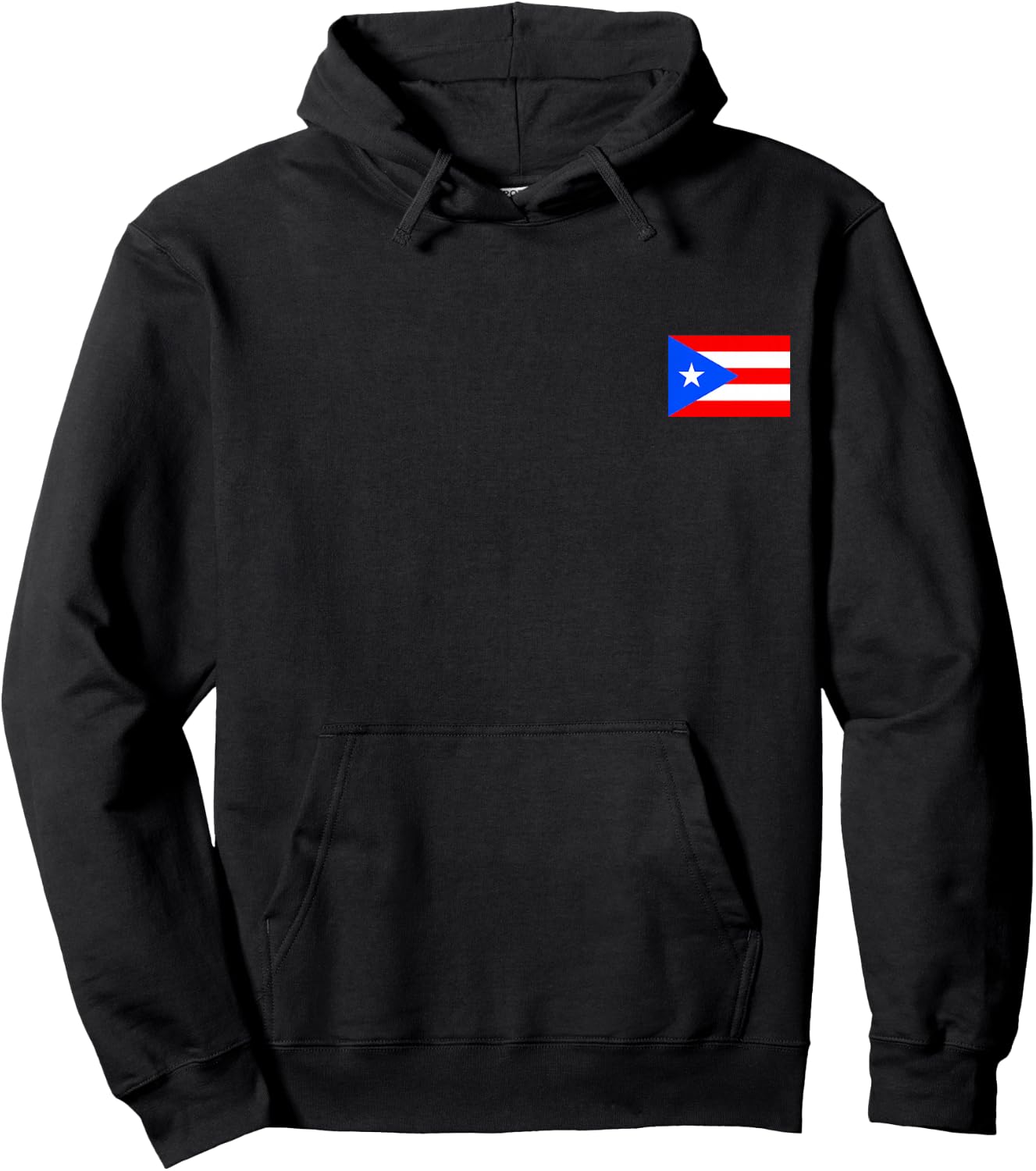 State Puerto Rico Flag Cool PR Boricua Flags Gift Women Men Hoodie - Hoodie | Black