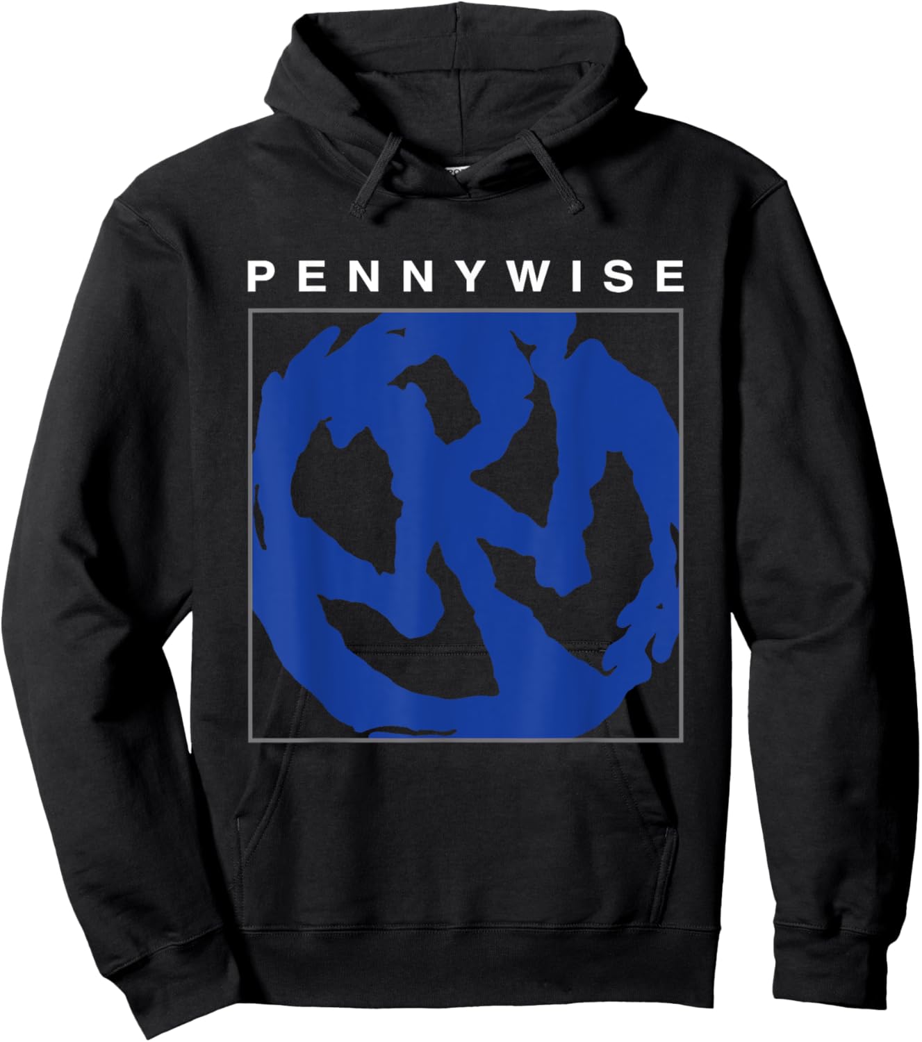 Pennywise - PW Logo - Official Product, Black, S Hoodie - Hoodie | Black