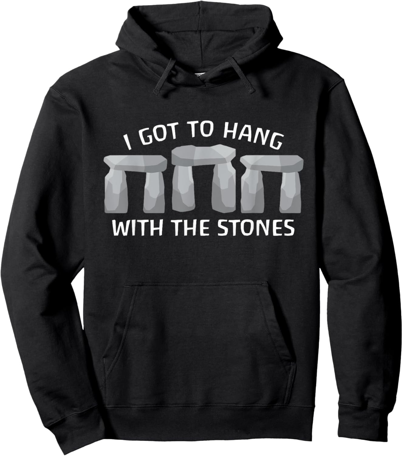 Funny Stonehenge Souvenir England History Standing Stones Hoodie - Hoodie | Black