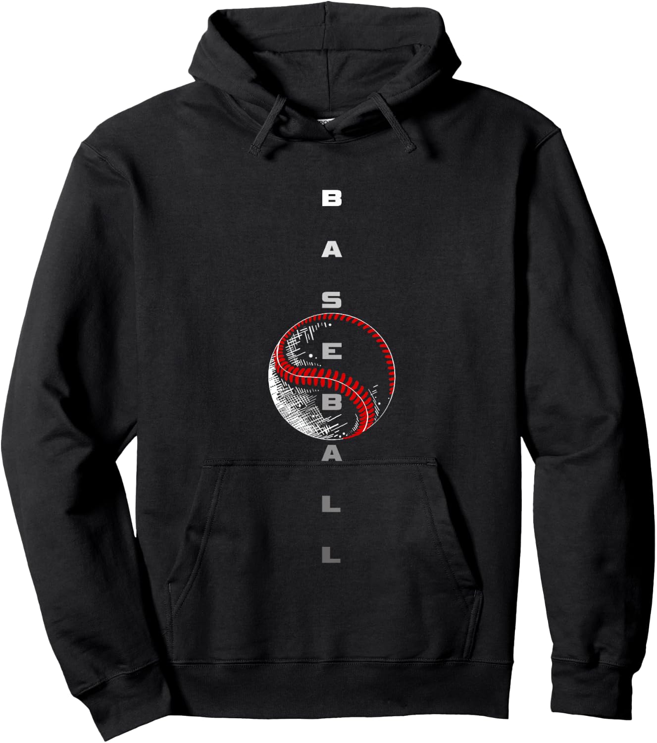 Baseball Apparel - Baseball Hoodie - Hoodie | Black