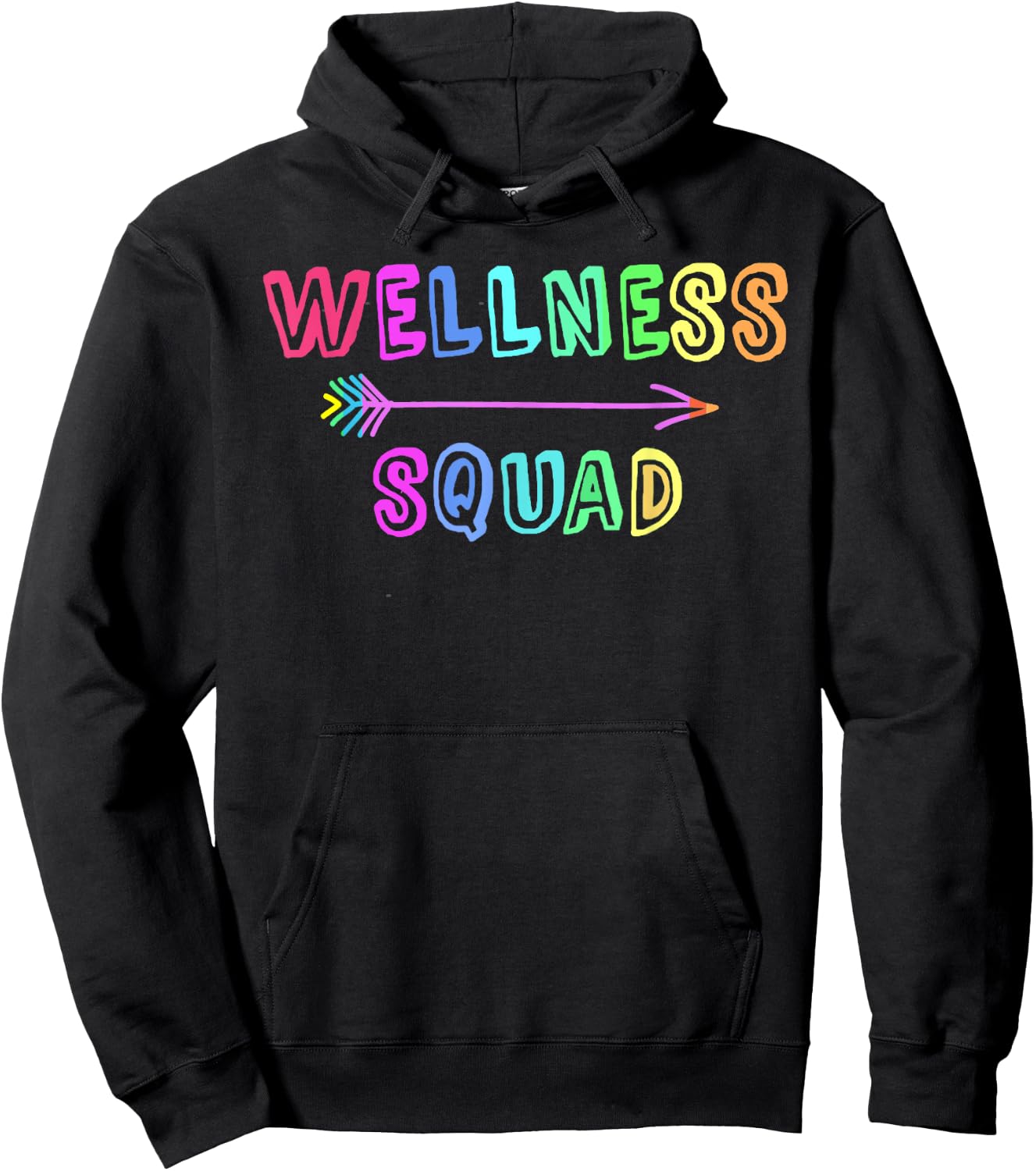 Fitness Gym Crew Health Trainer WELLNESS Coach Squad Tai Chi Hoodie - Hoodie | Black
