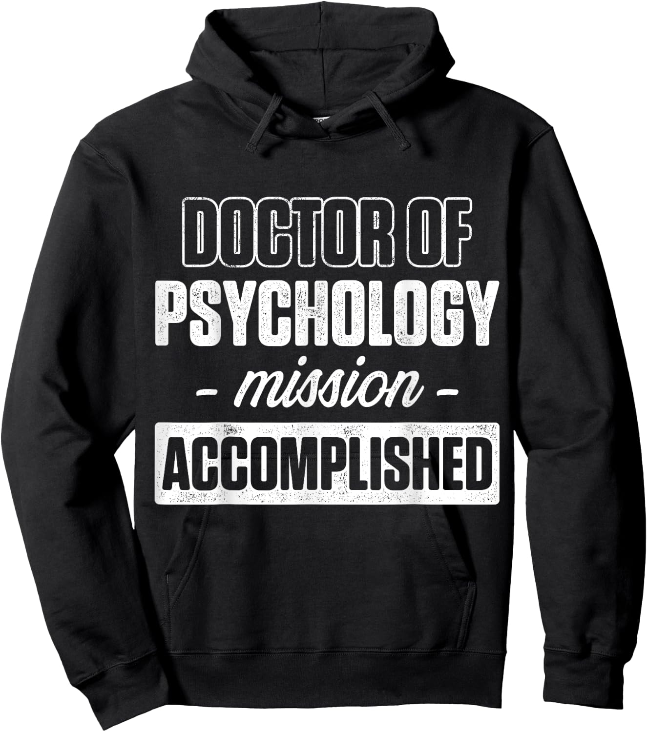 PsyD Doctor of Psychology Graduating Doctorate Graduation Hoodie - Hoodie | Black