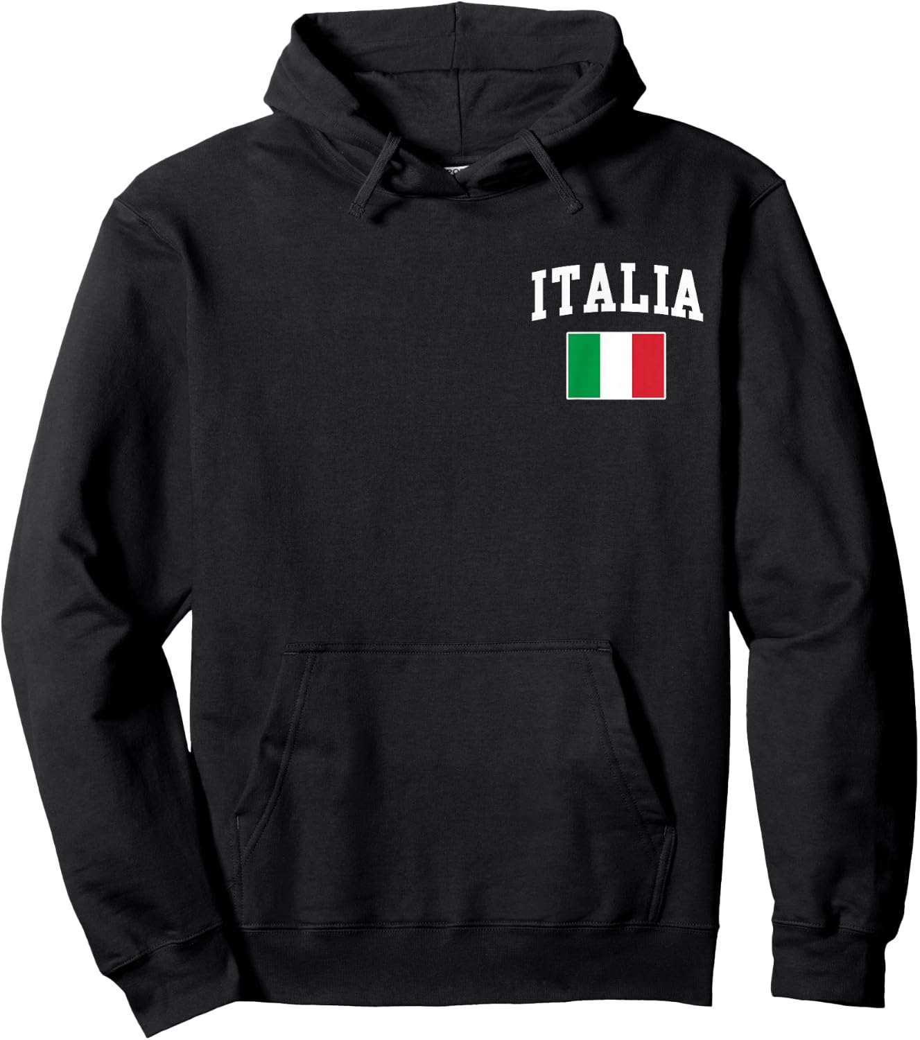 Italia Flag Italy Italian Italiano Family Men Women Hoodie - Hoodie | Black