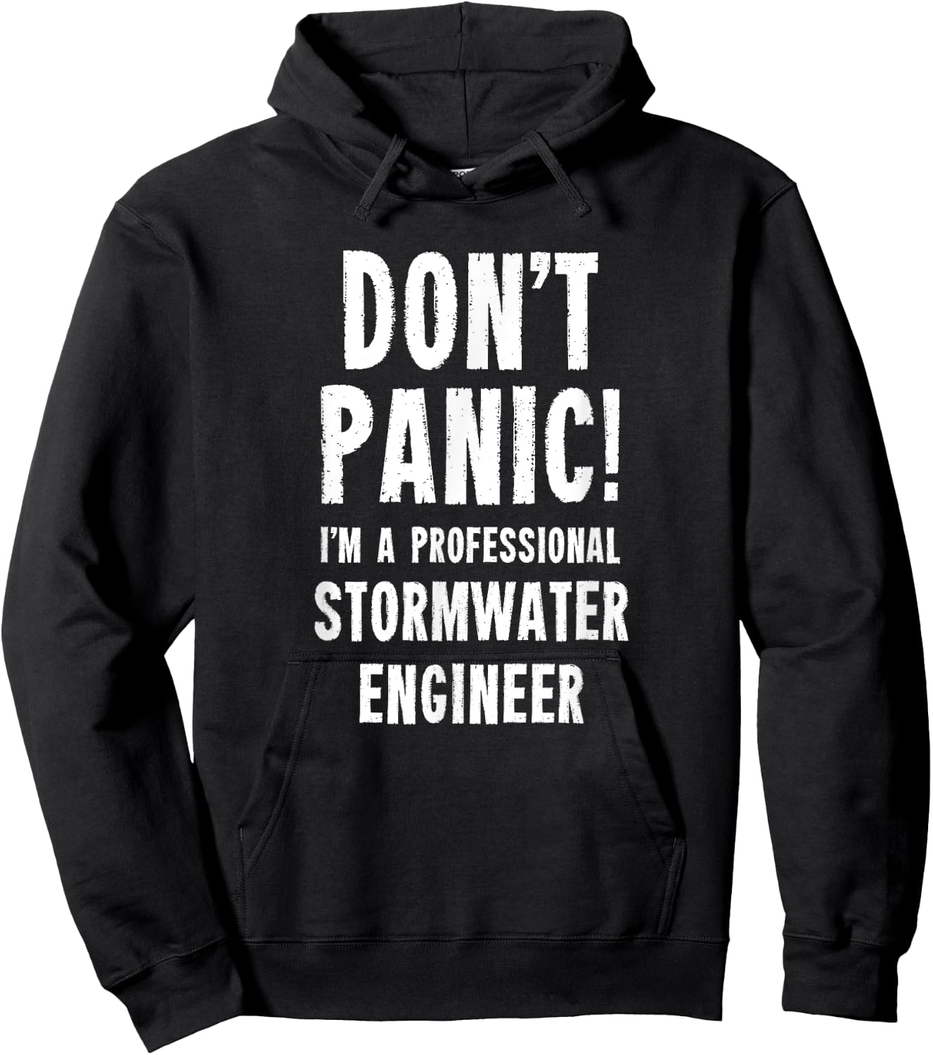 Stormwater Engineer Hoodie - Hoodie | Black