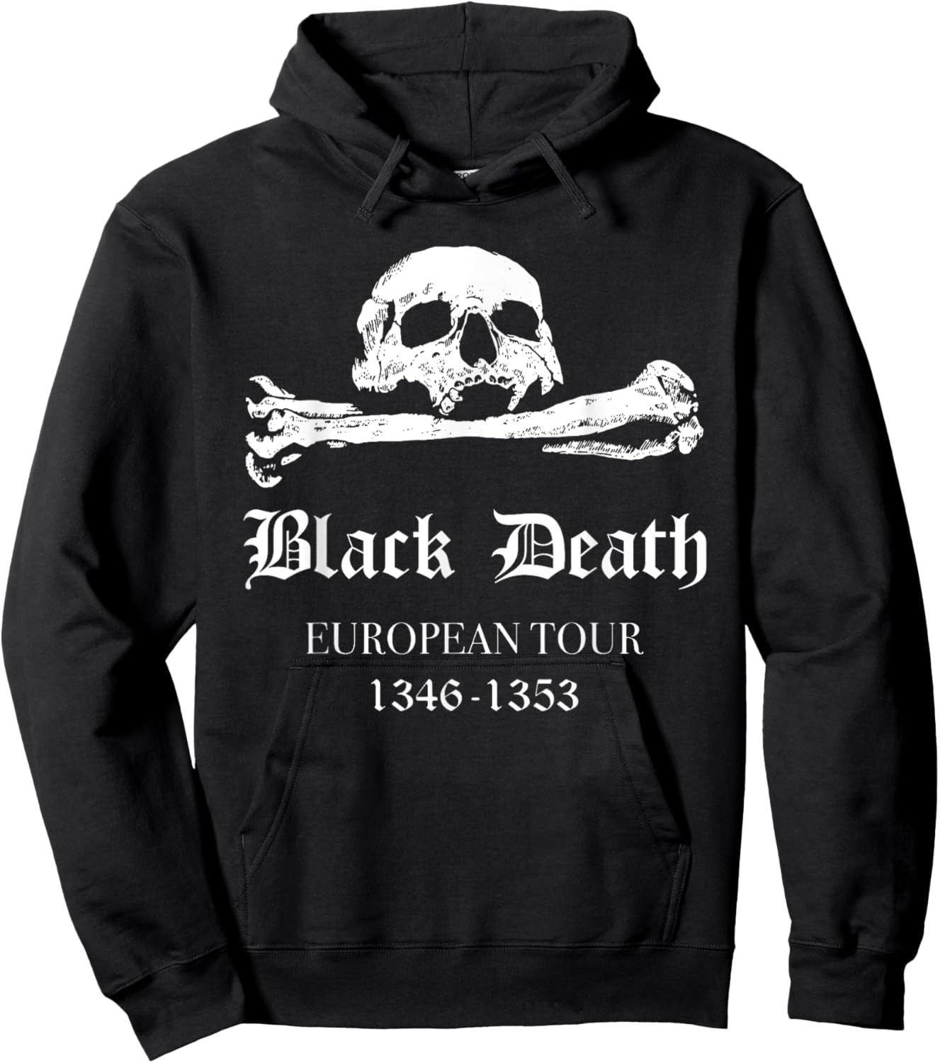 Plague Mask Doctor Plague Black Death European Tour Hoodie - Hoodie | Black