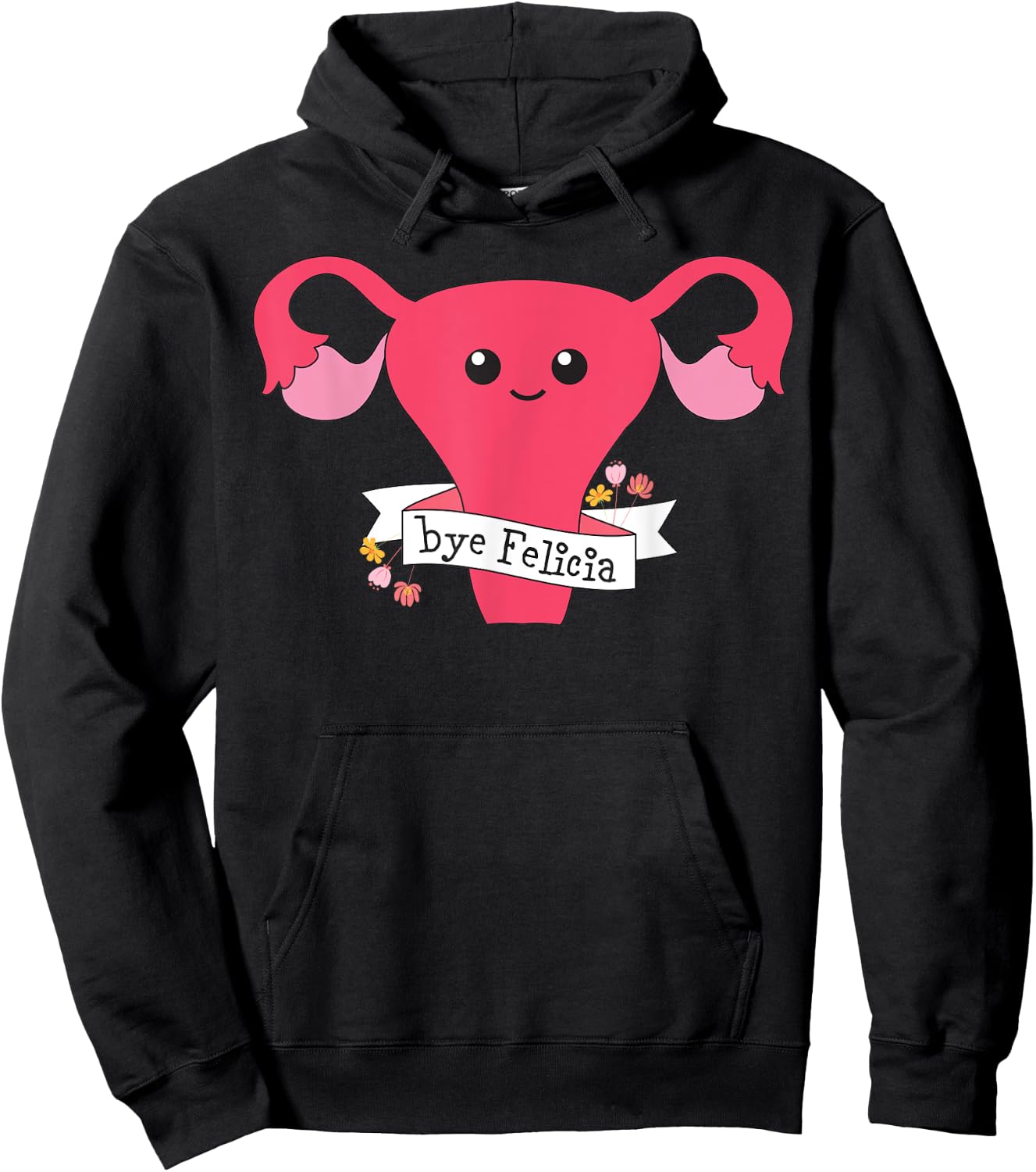 Hysterectomy Support And Uterine Operation Survivor Shirt Hoodie - Hoodie | Black