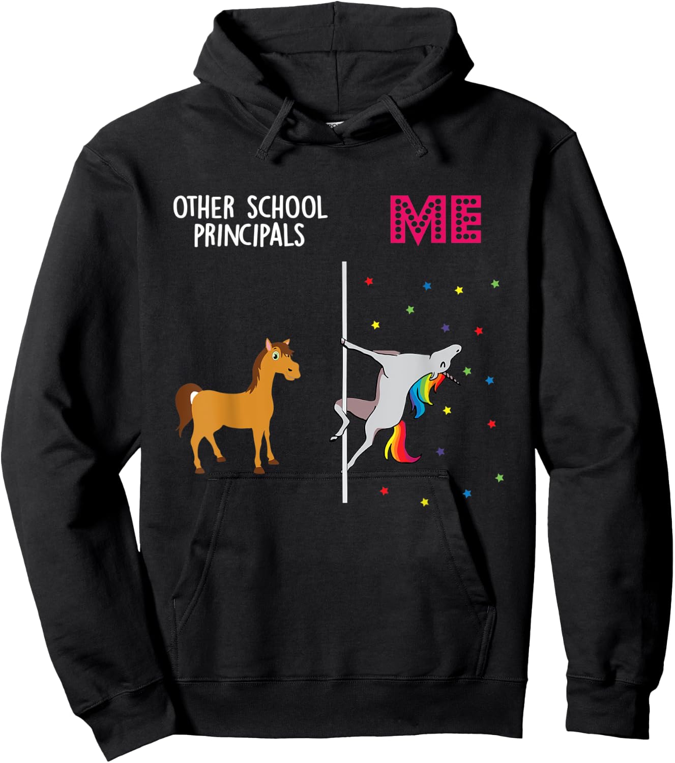 School Principal Unicorn Others You Hoodie - Hoodie | Black