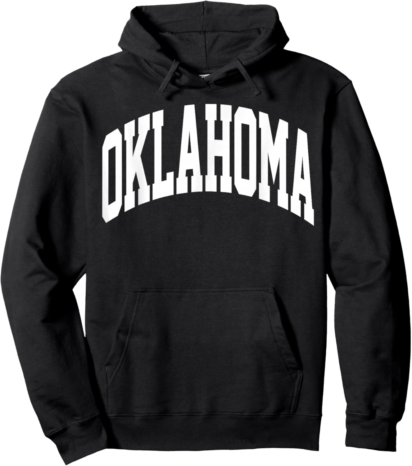 Retro Oklahoma Throwback Souvenir Oklahoma Red Classic Hoodie - Hoodie | Black