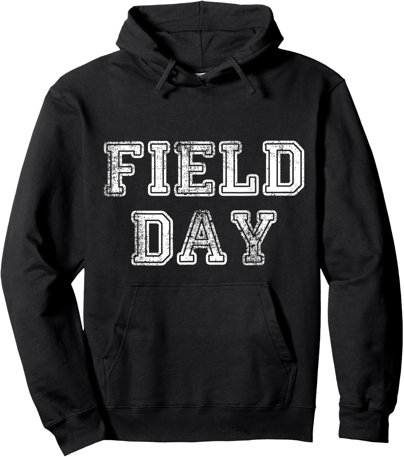 School Field Day Jersey Hoodie - Hoodie | Black