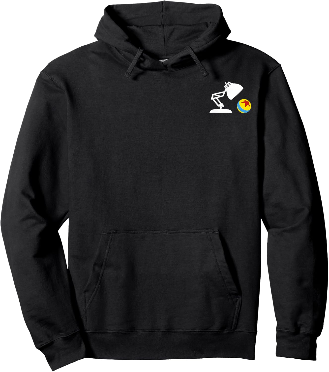 Disney Pixar Movie Release Dates Front & Back Vintage Logo Hoodie - Hoodie | Black