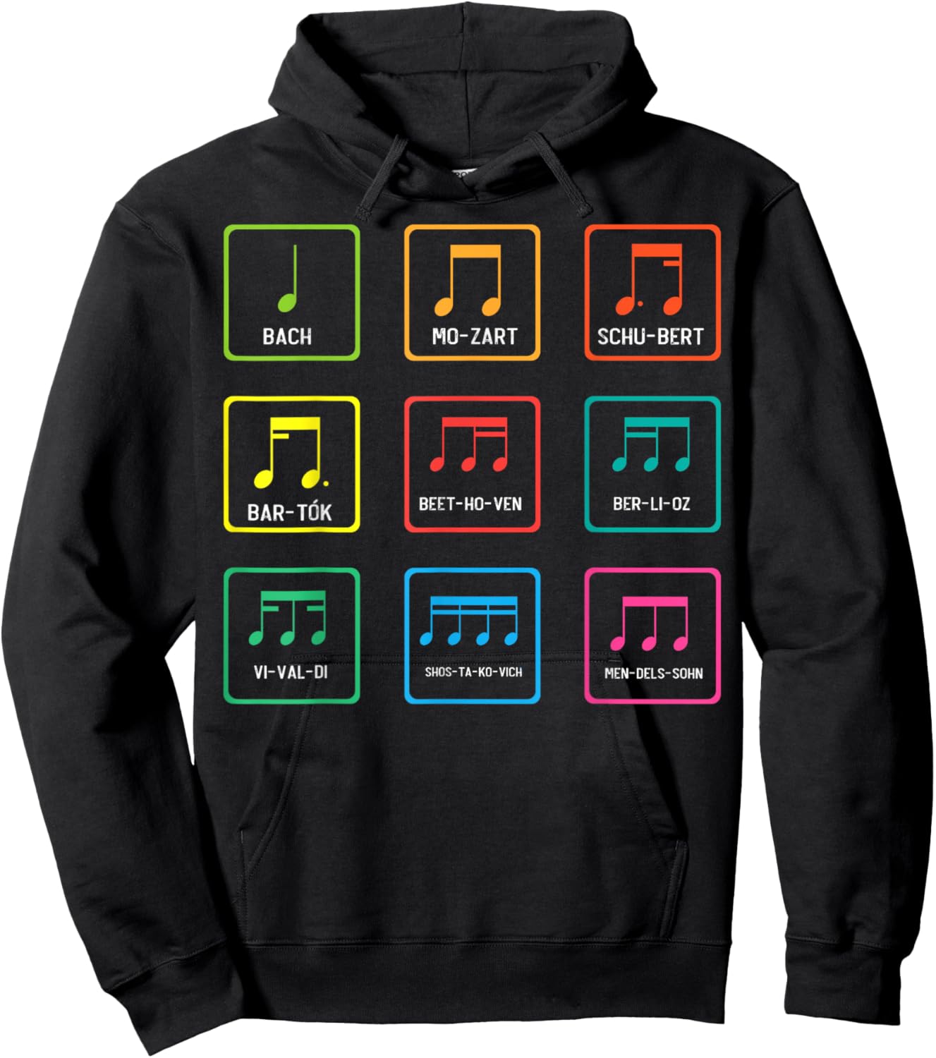 Classic Composers Classical Music - Classical Musician Hoodie - Hoodie | Black