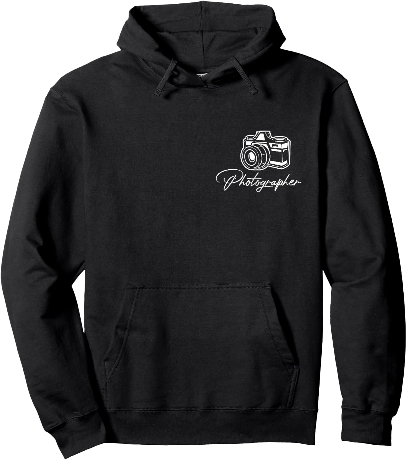 Camera Photographer Lens Cameraman Focus Photography Hoodie - Hoodie | Black