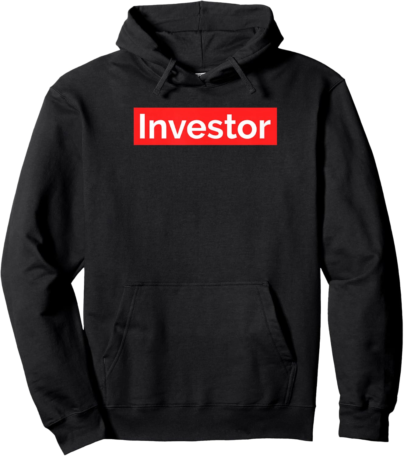 Investor Entrepreneur Hustle CEO Real Estate Iconic Logo Hoodie - Hoodie | Black