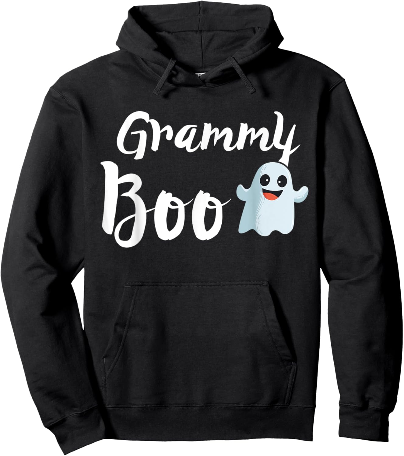 Grammy Boo Halloween Family Matching Ghost Grandma Gift Hoodie - Hoodie | Black