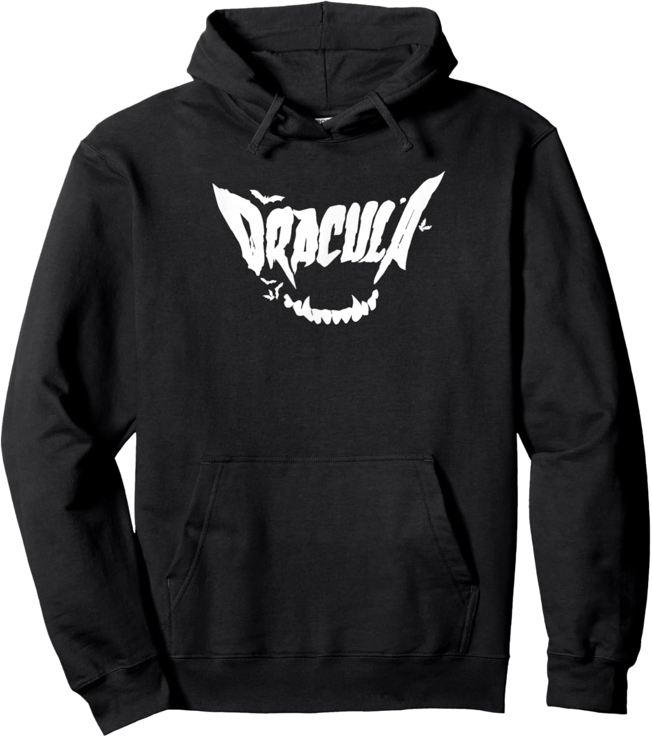 Universal Monsters Dracula Classic Front & Back Hoodie - Hoodie | Black
