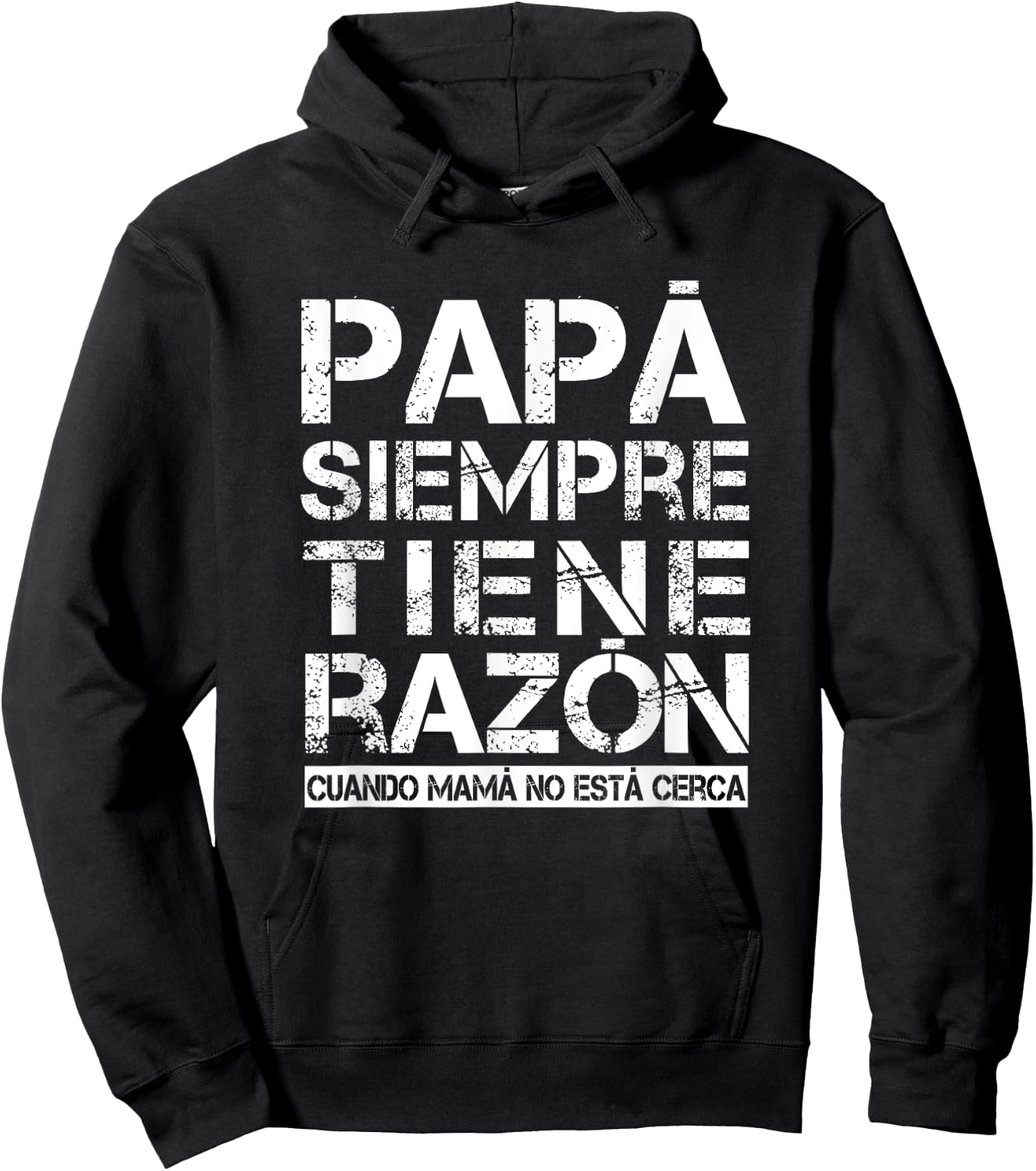 Spanish father gift Father's Day birthday Christmas Hoodie - Hoodie | Black