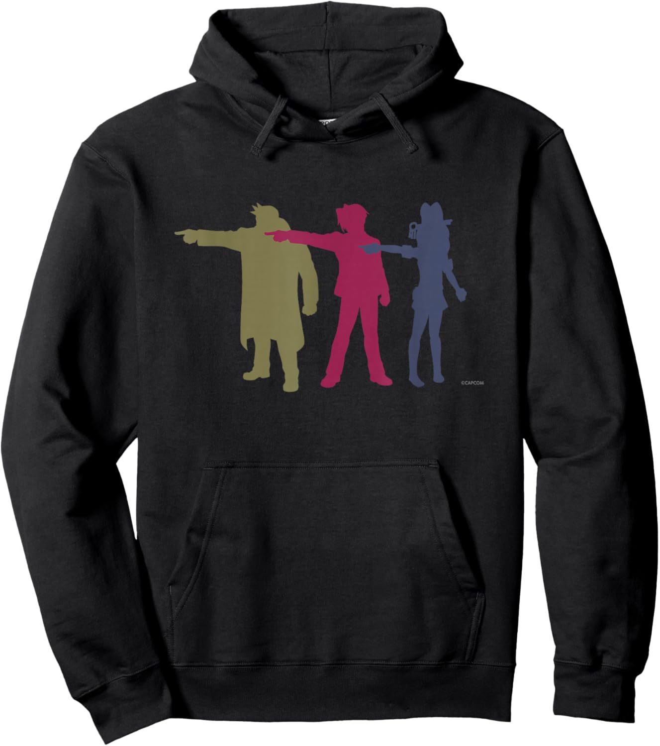 Ace Attorney Investigations Collection Triple Objection (A) Hoodie - Hoodie | Black