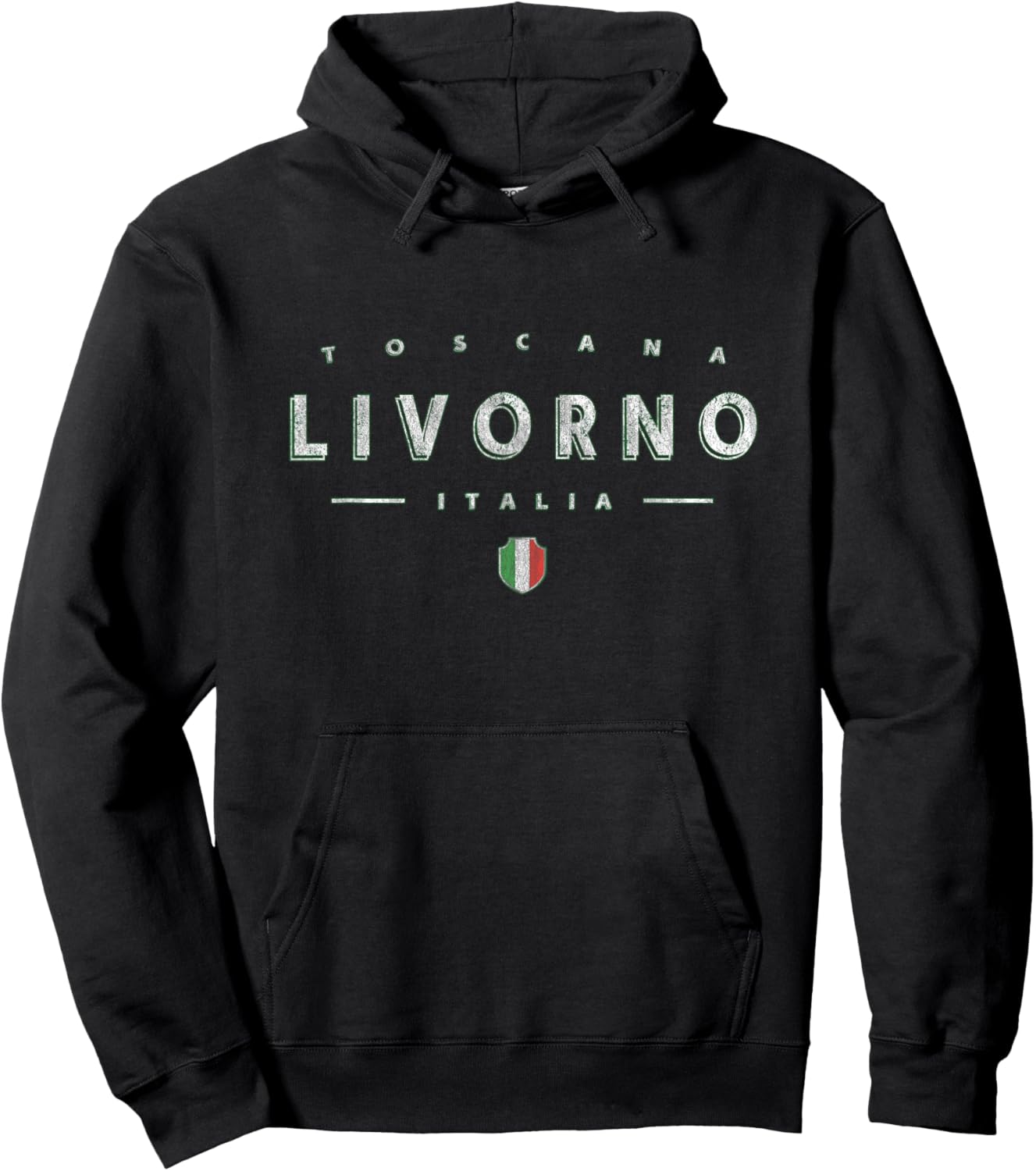 Livorno Toscana Italia - Livorno Italy Hoodie - Hoodie | Black