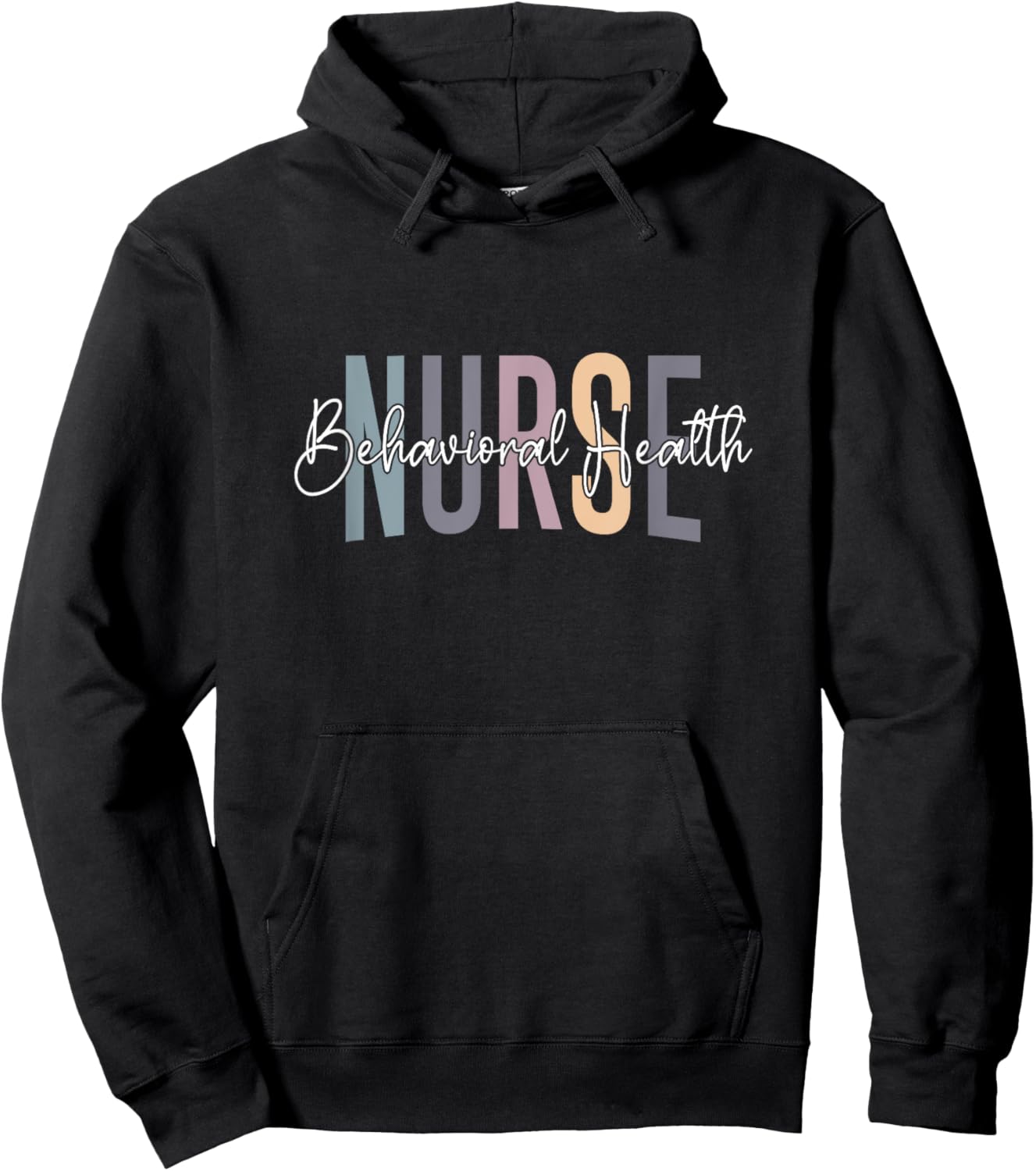 Behavioral Health Nurse Mental Health Psychiatric Nurse Hoodie - Hoodie | Black